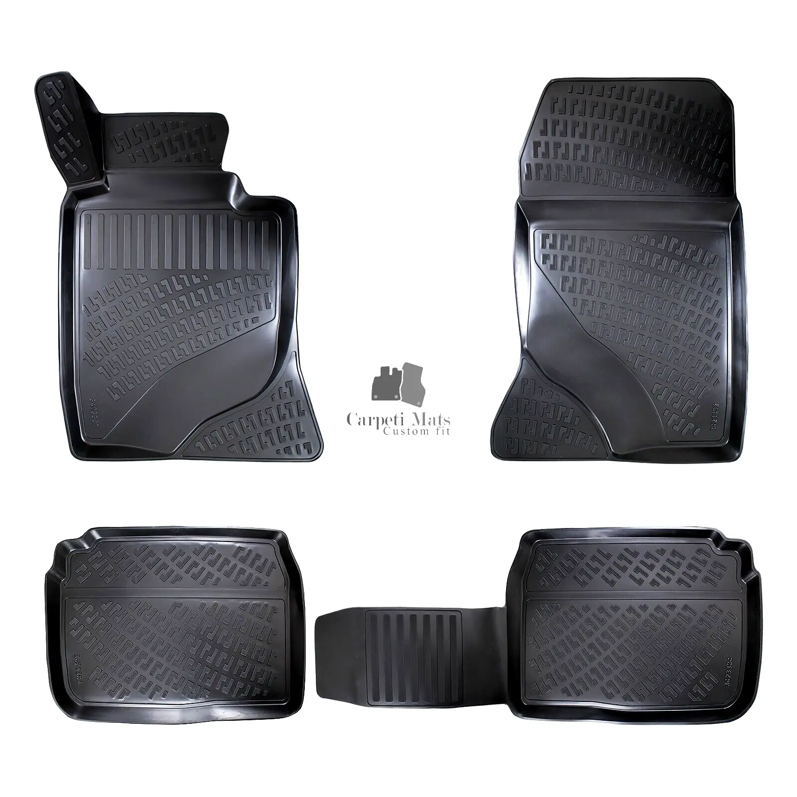Floor Mats Liners For Mercedes E-Class W124 1986-1994 All Weather Heavy Duty Rug
