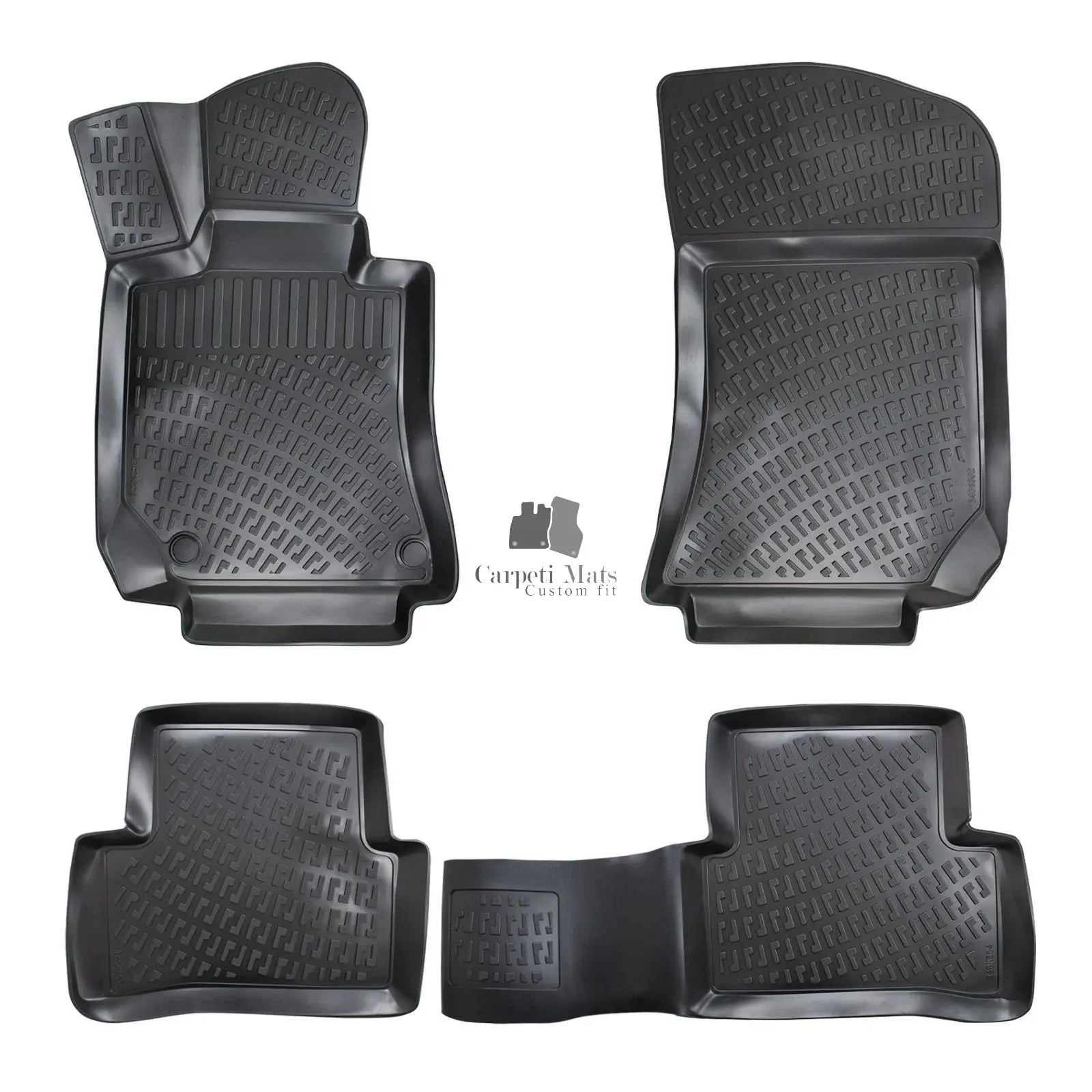 Floor Mats Liners For Mercedes E-Class W212 2010-2016 All Weather Heavy Duty Rug