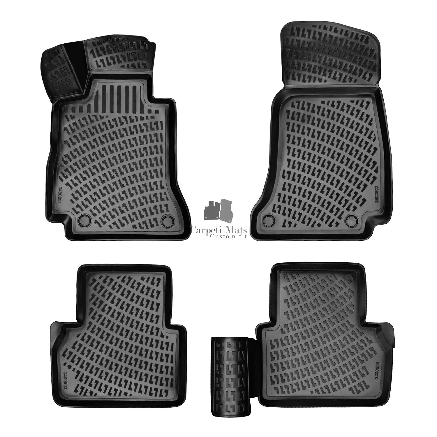 Floor Mats Liners For Mercedes E-Class W213 2017-2023 All Weather Heavy Duty Rug