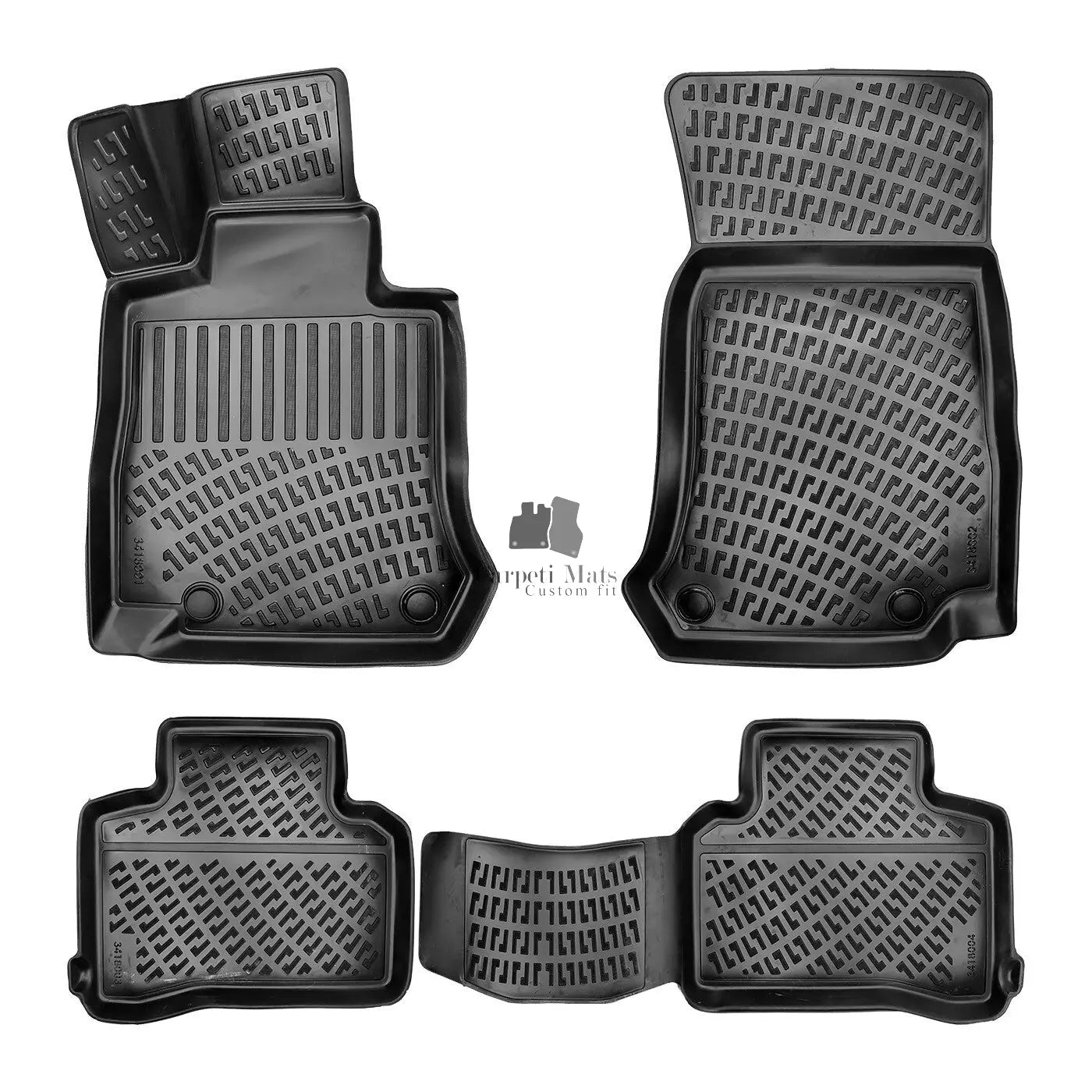 Floor Mats Liners For Mercedes GLC X254 2023-2025 All Weather Heavy Duty Rugs 3D