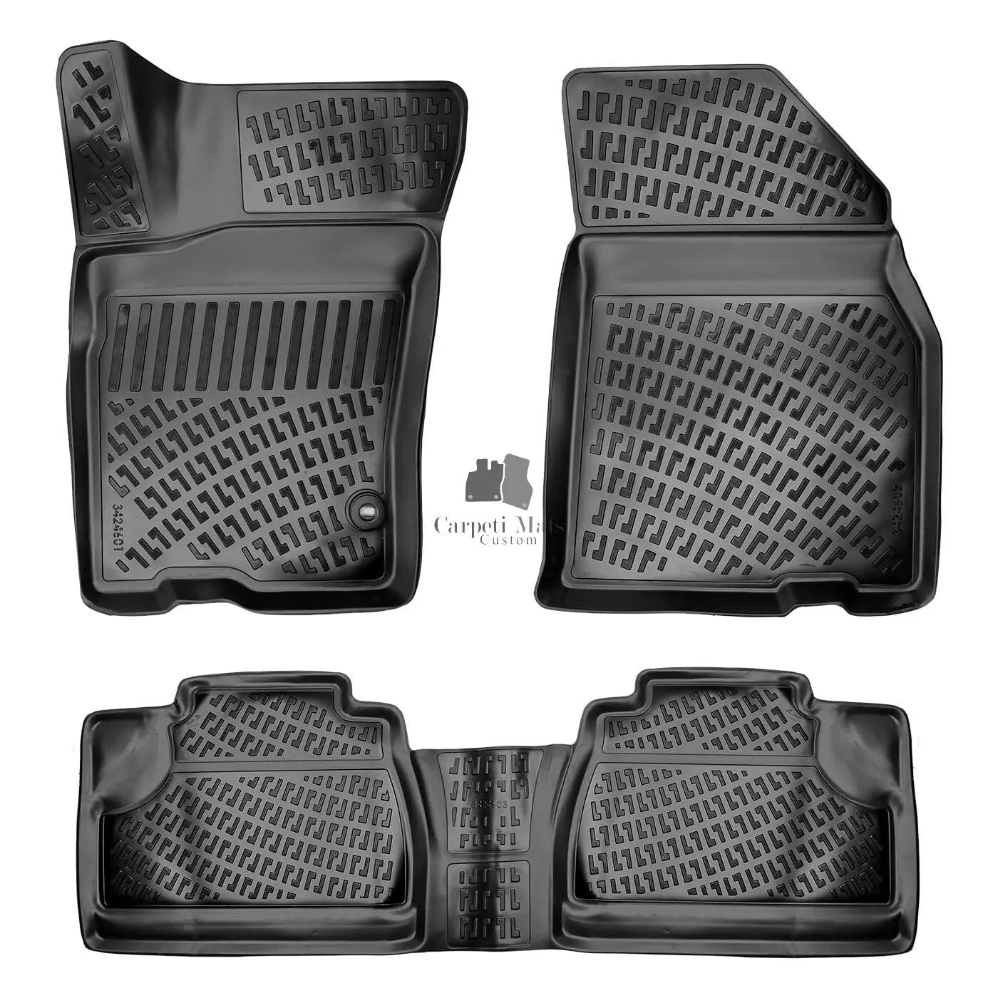 Floor Mats Liners For Mercedes ML W163 1998-2005 All Weather Heavy Duty Car Rugs
