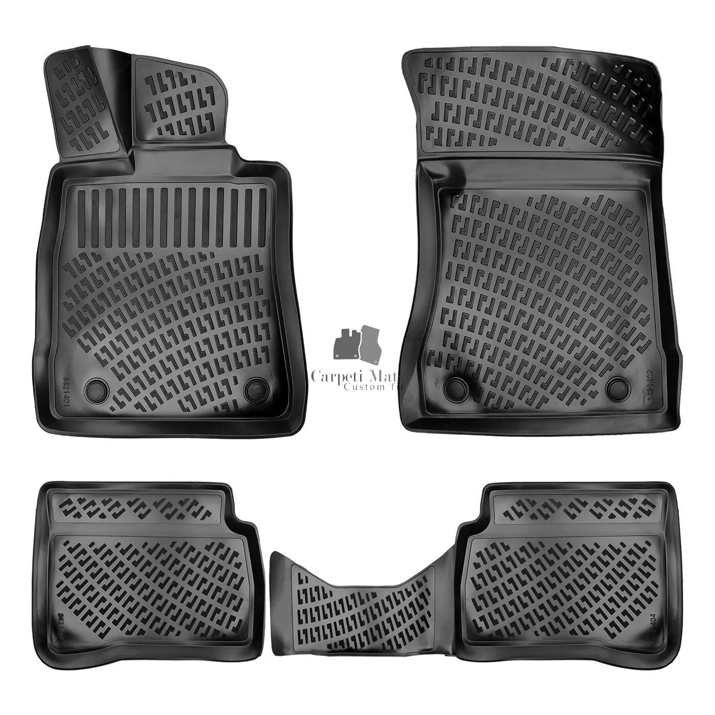 Floor Mats Liners For Mercedes S-Class W221 2006-2013 All Weather Heavy Duty Rug