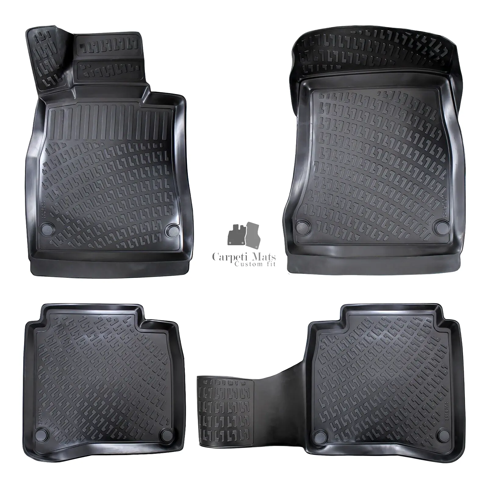 Floor Mats Liners For Mercedes S-Class W222 2014-2021 All Weather Heavy Duty Rug