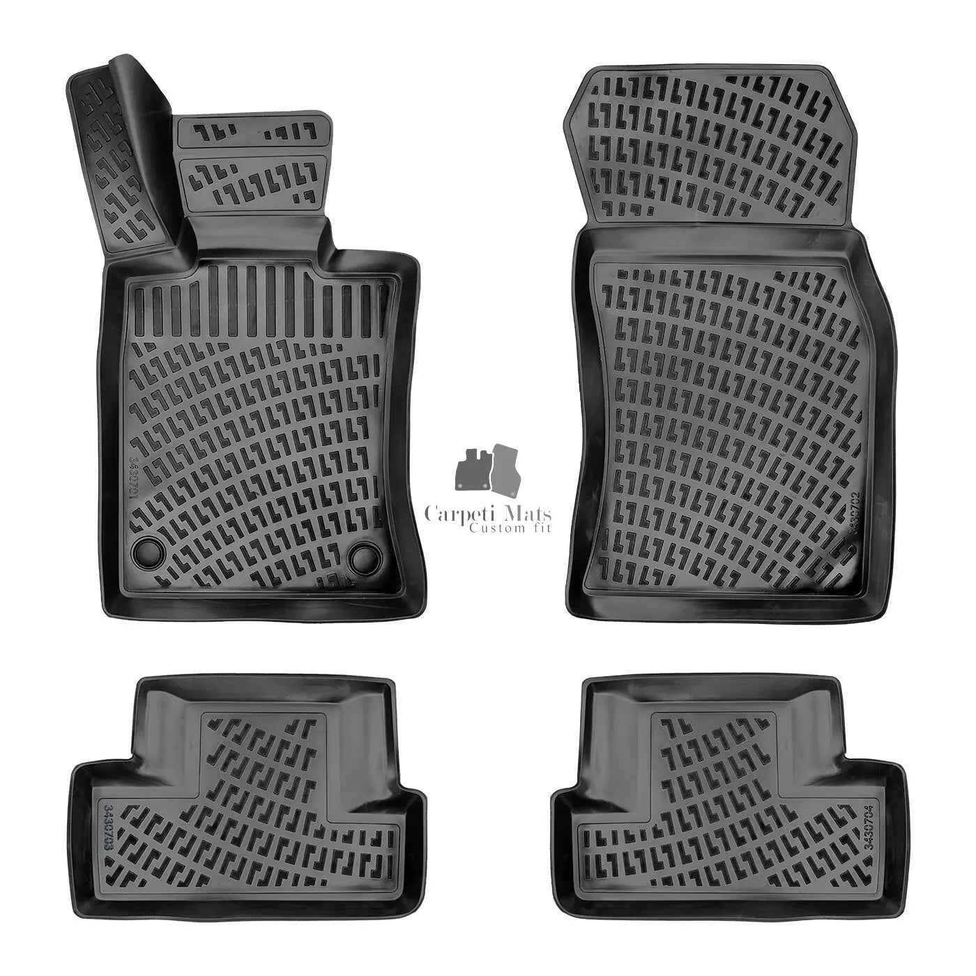 Floor Mats Liners For Mini Cooper R56 2006-2013 All Weather Heavy Duty Car Rugs
