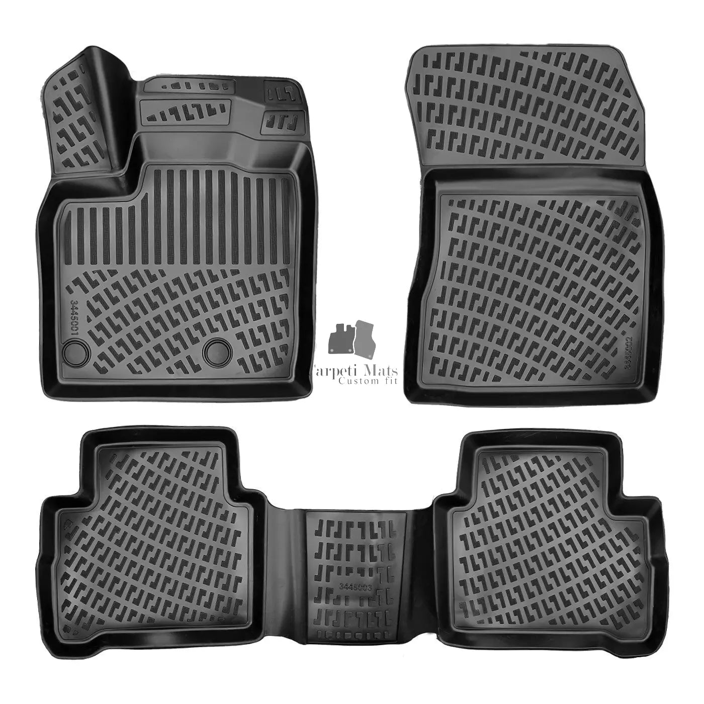 Floor Mats Liners For Nissan Qashqai 2022-2025 All Weather Heavy Duty Car Rugs