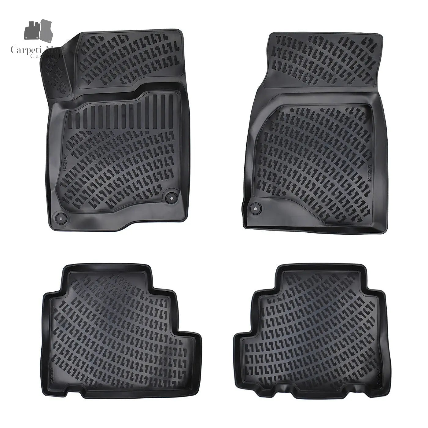 Floor Mats Liners For Opel Antara 2006-2016 All Weather Heavy Duty 3D Car Rugs