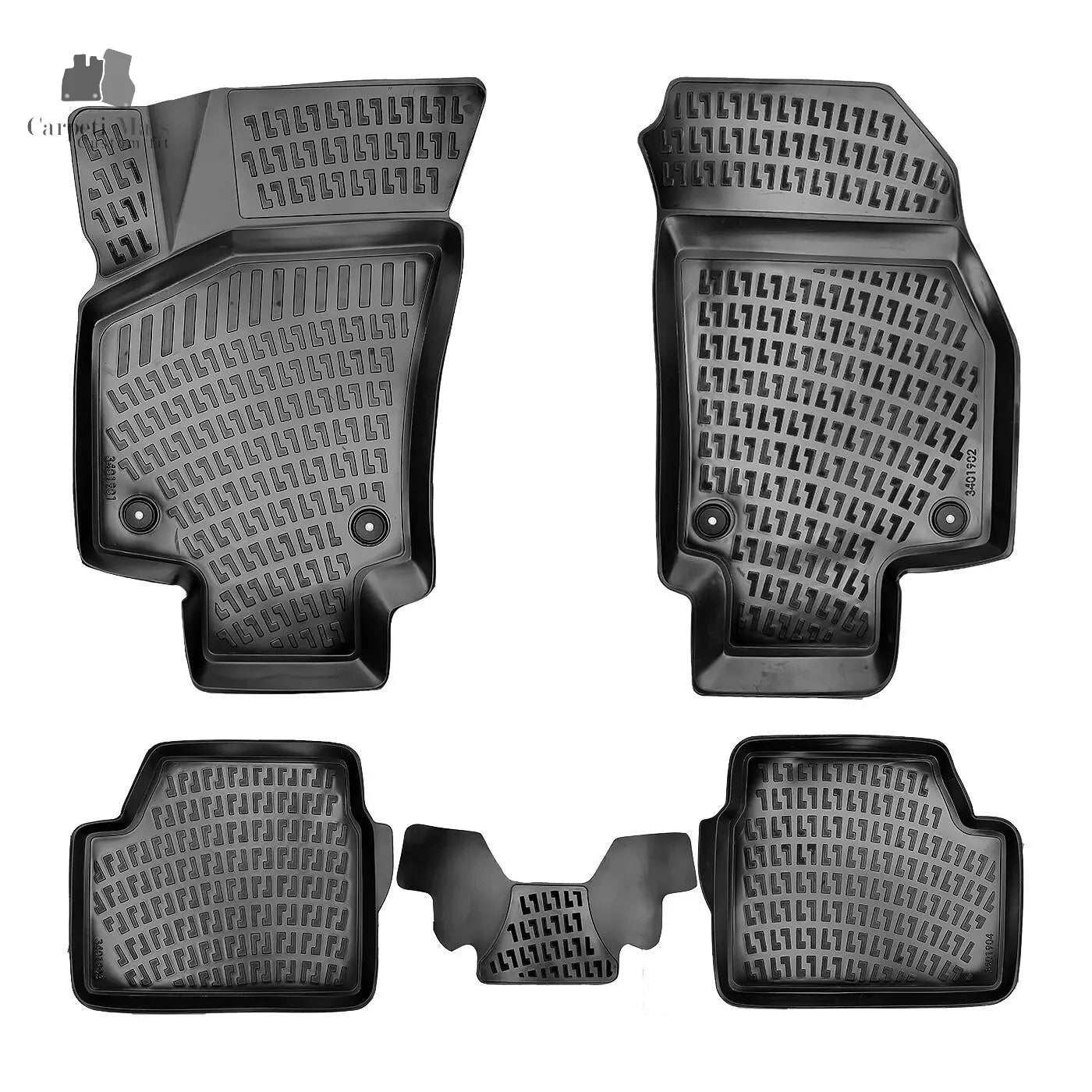 Floor Mats Liners For Opel Astra H 2004-2010 All Weather Heavy Duty 3D Car Rugs