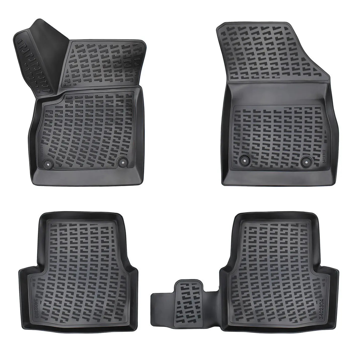 Floor Mats Liners For Opel Astra K 2015-2021 All Weather Heavy Duty 3D Car Rugs