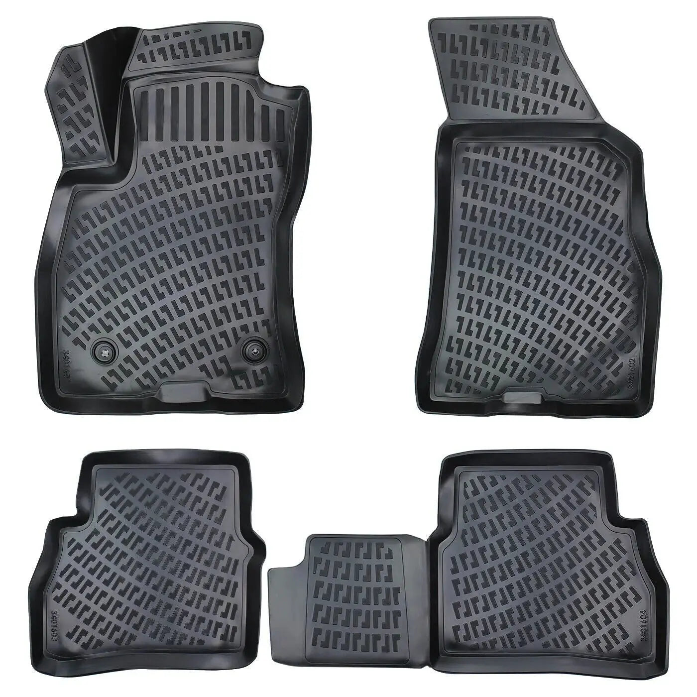 Floor Mats Liners For Opel Combo D 2012-2018 All Weather Heavy Duty 3d Car Rugs