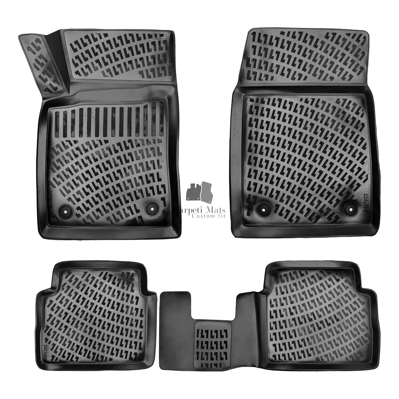 Floor Mats Liners For Opel Vectra C 2002-2008 All Weather Heavy Duty 3D Car Rugs