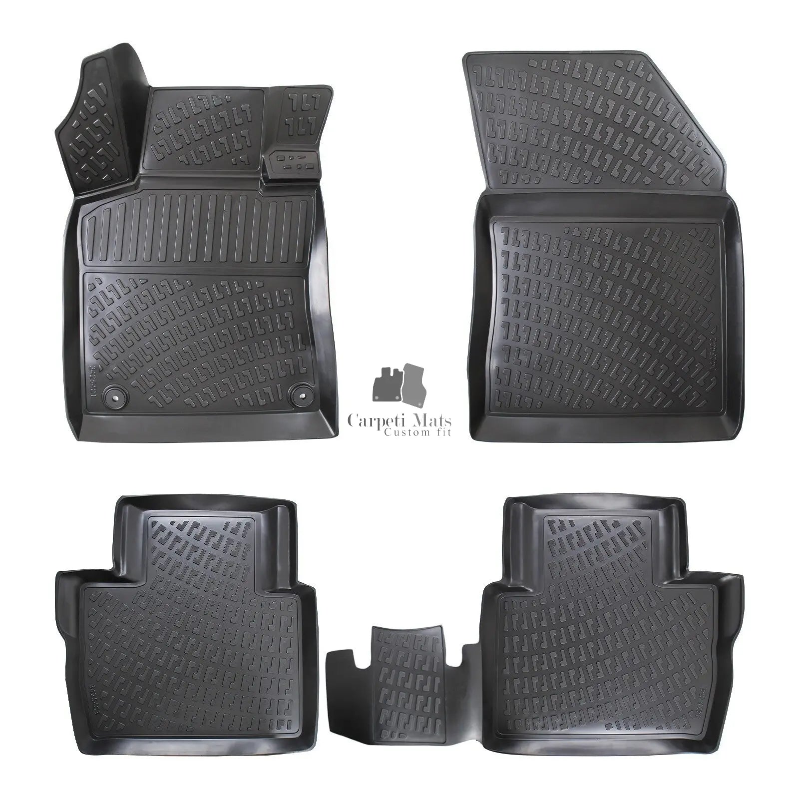 Floor Mats Liners For Peugeot 508 2018-2025 All Weather Heavy Duty 3D Car Rugs