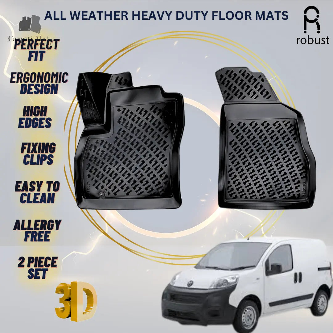 Floor Mats Liners For RAM V700 City 2013-2024 All Weather Heavy Duty 3d Car Rugs