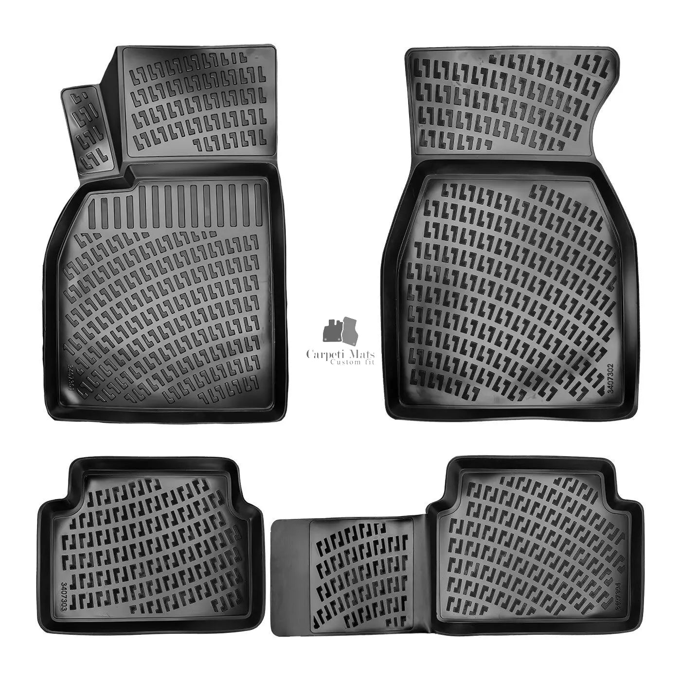 Floor Mats Liners For Renault Megane 2002-2009 All Weather Heavy Duty Car Rugs