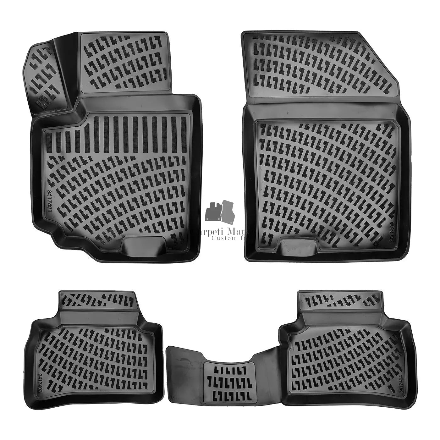 Floor Mats Liners For Suzuki Vitara 2015-2024 All Weather Heavy Duty 3D Car Rugs