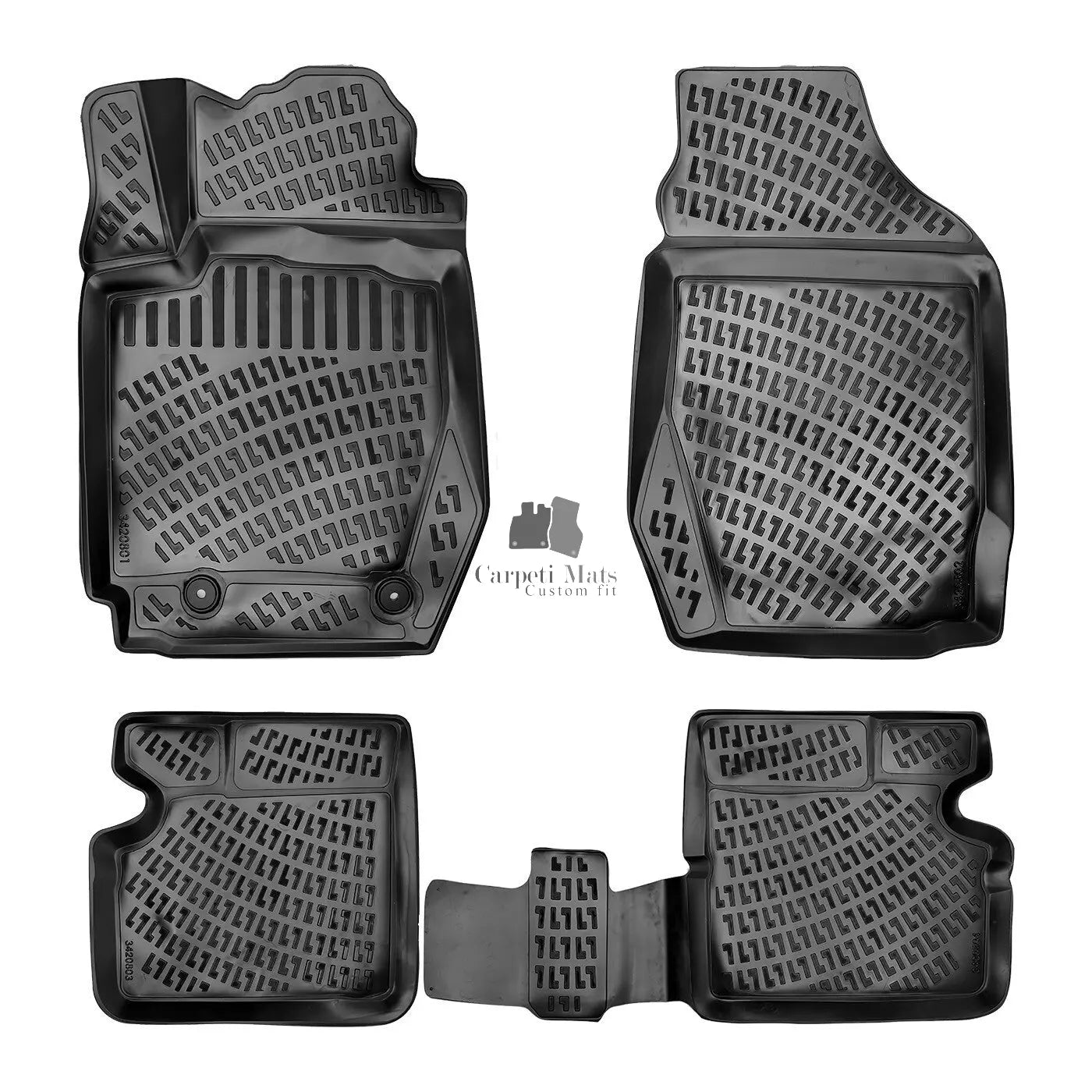 Floor Mats Liners For Toyota Corolla 2000-2006 All Weather Heavy Duty Car Rugs