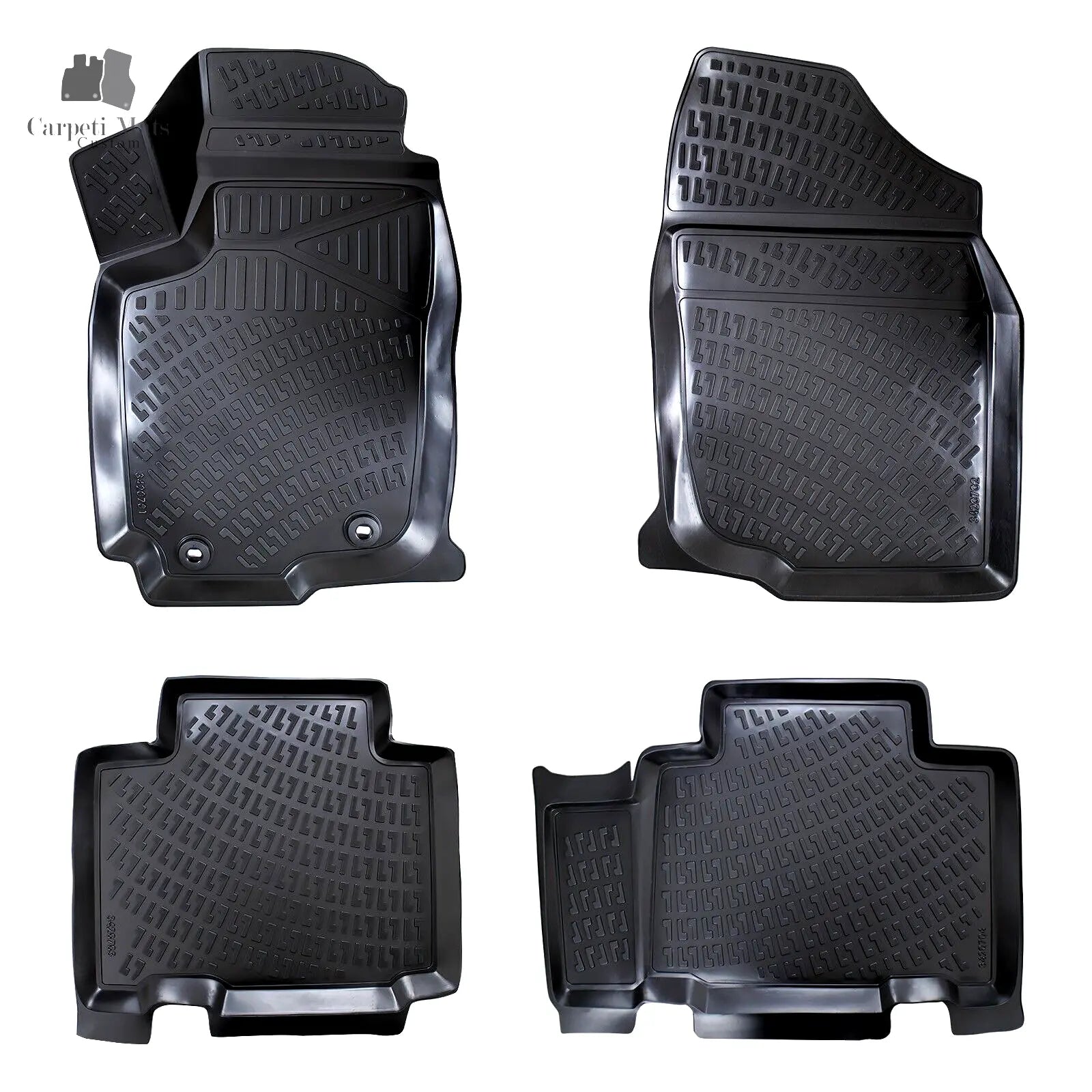 Floor Mats Liners For Toyota Rav4 2016-2018 All Weather Heavy Duty 3D Car Rugs