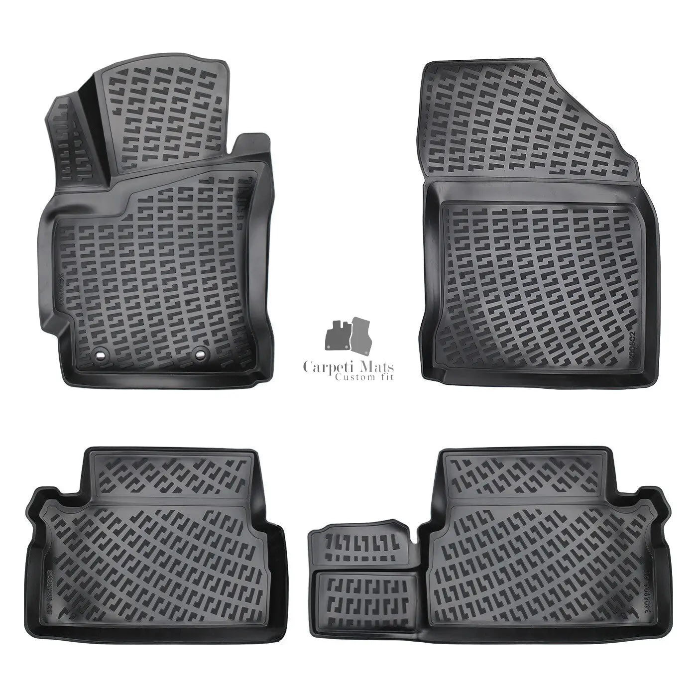Floor Mats Liners For Toyota Scion iM 2013-2016 All Weather Heavy Duty Car Rugs