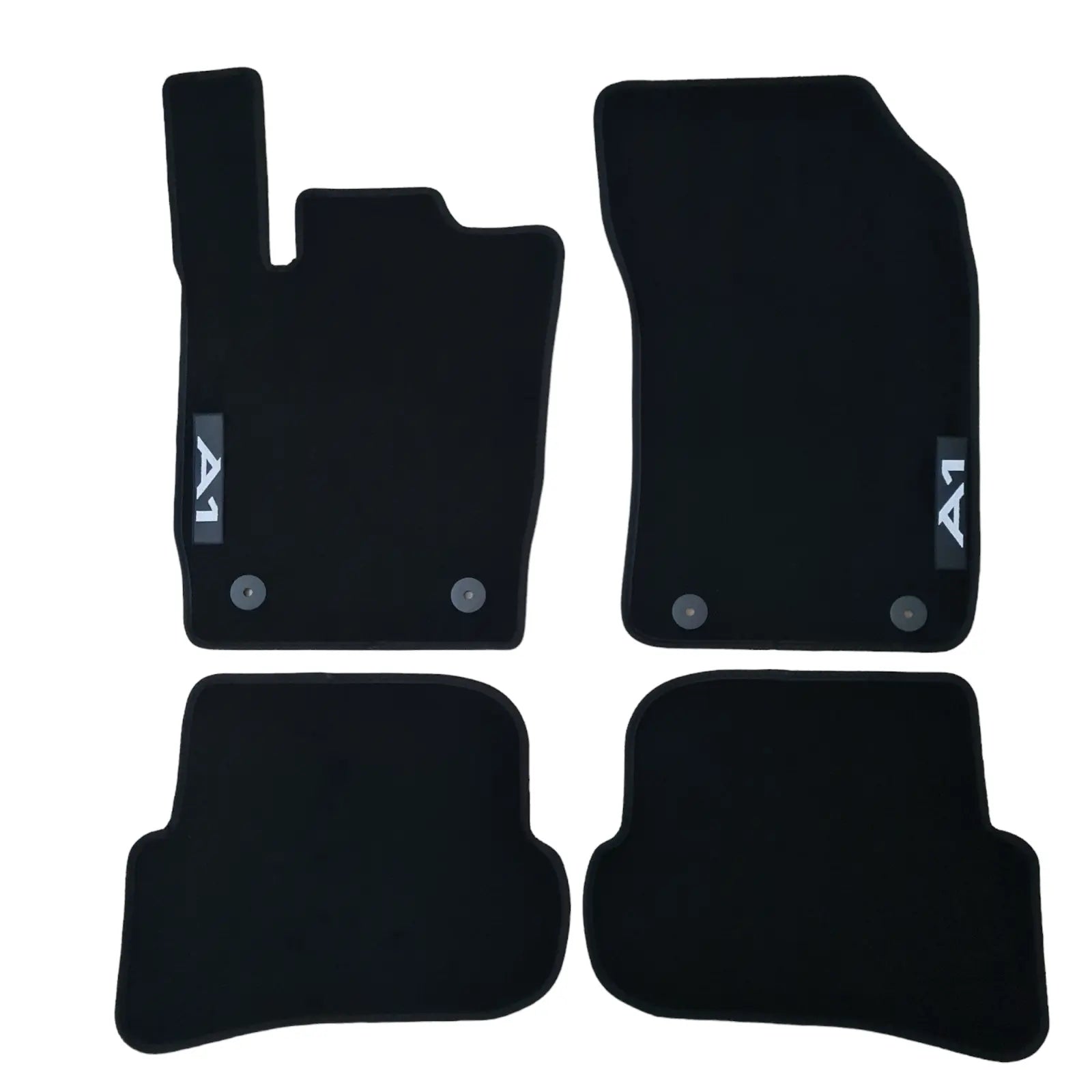 For Audi A1 Carpet Car Floor Mats 2010-2018 OEM Quality Velour Auto Rugs Liners