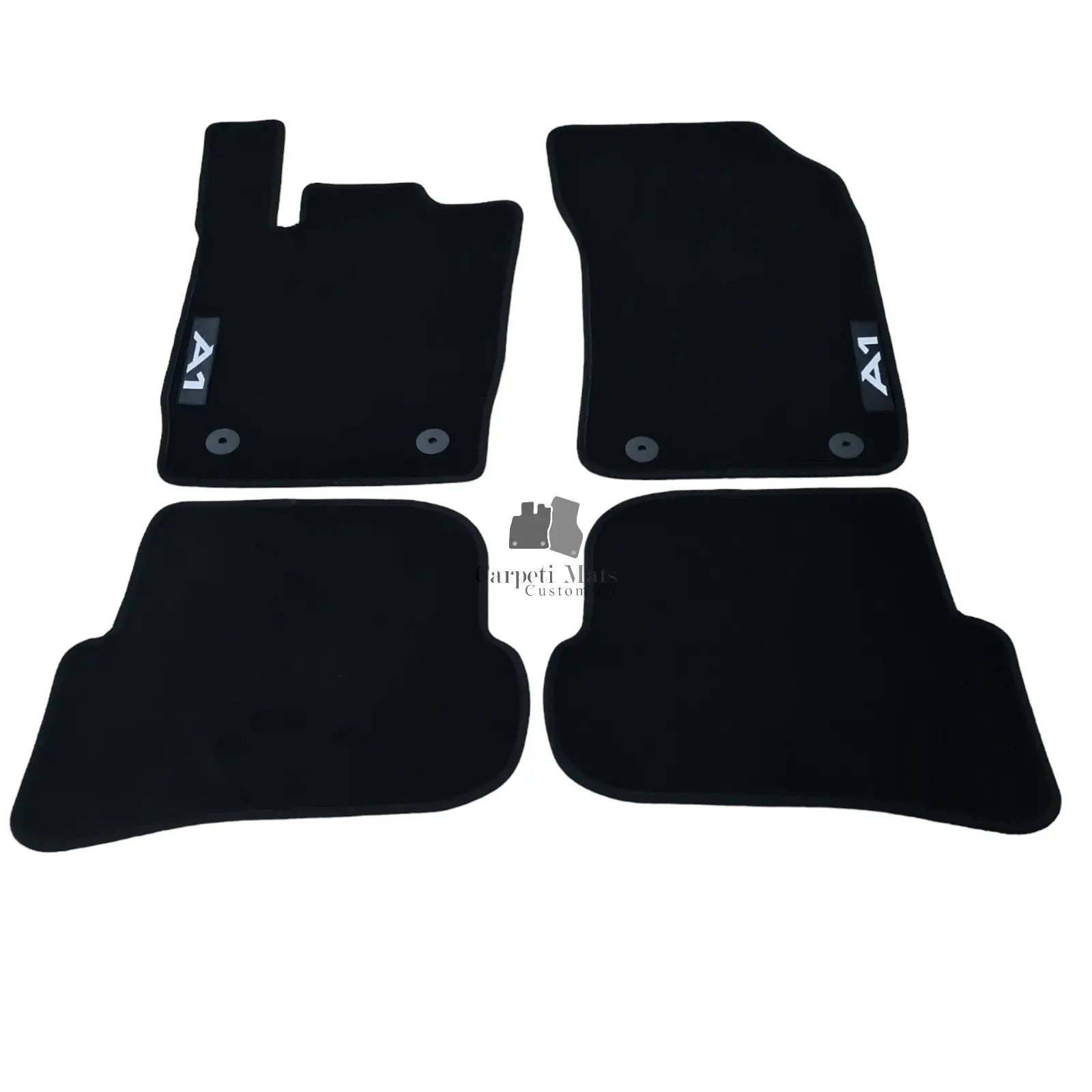For Audi A1 Carpet Car Floor Mats 2010-2018 OEM Quality Velour Auto Rugs Liners