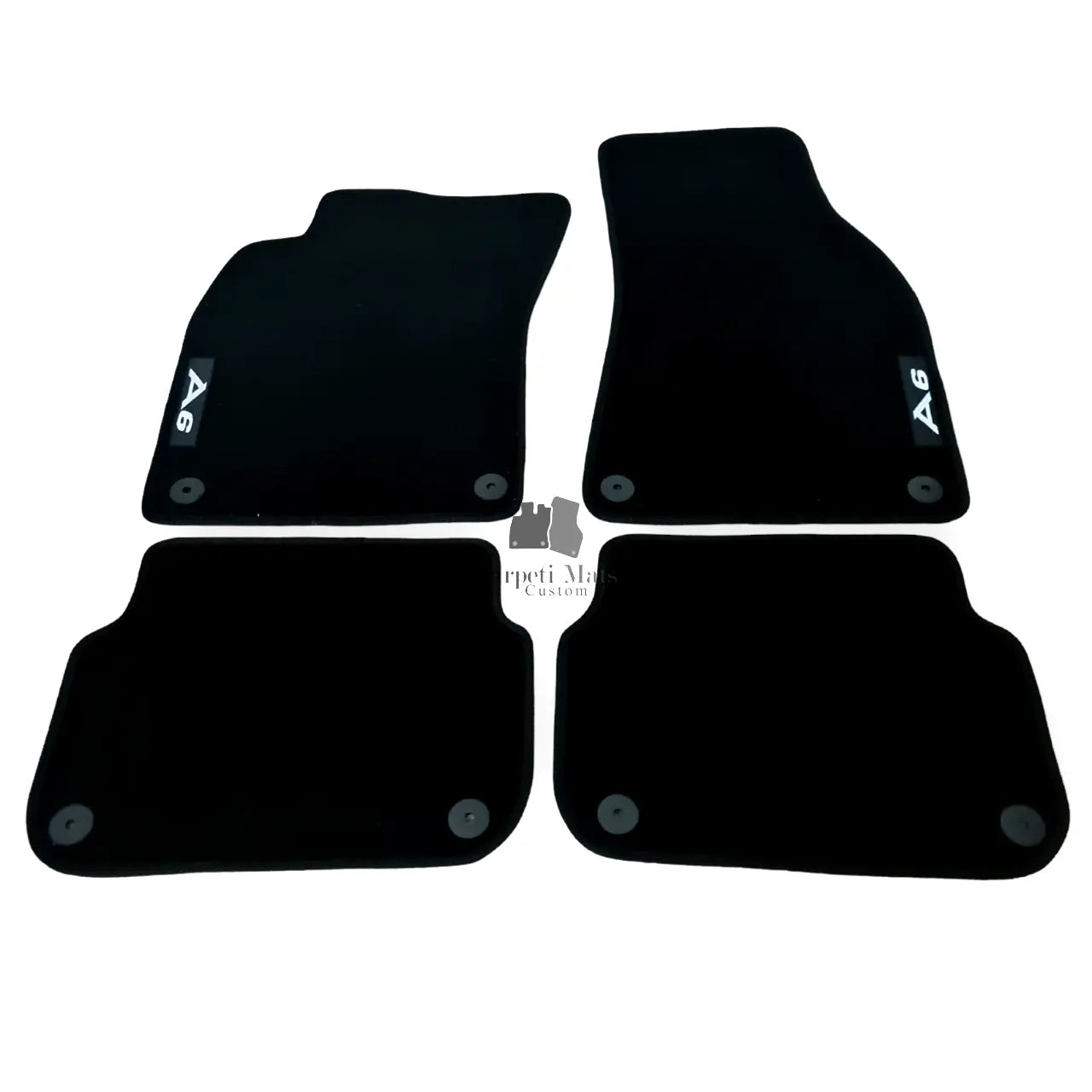 For Audi A6 C6 Carpet Car Floor Mats 2004-2011 OEM Quality Velour Auto Rugs New