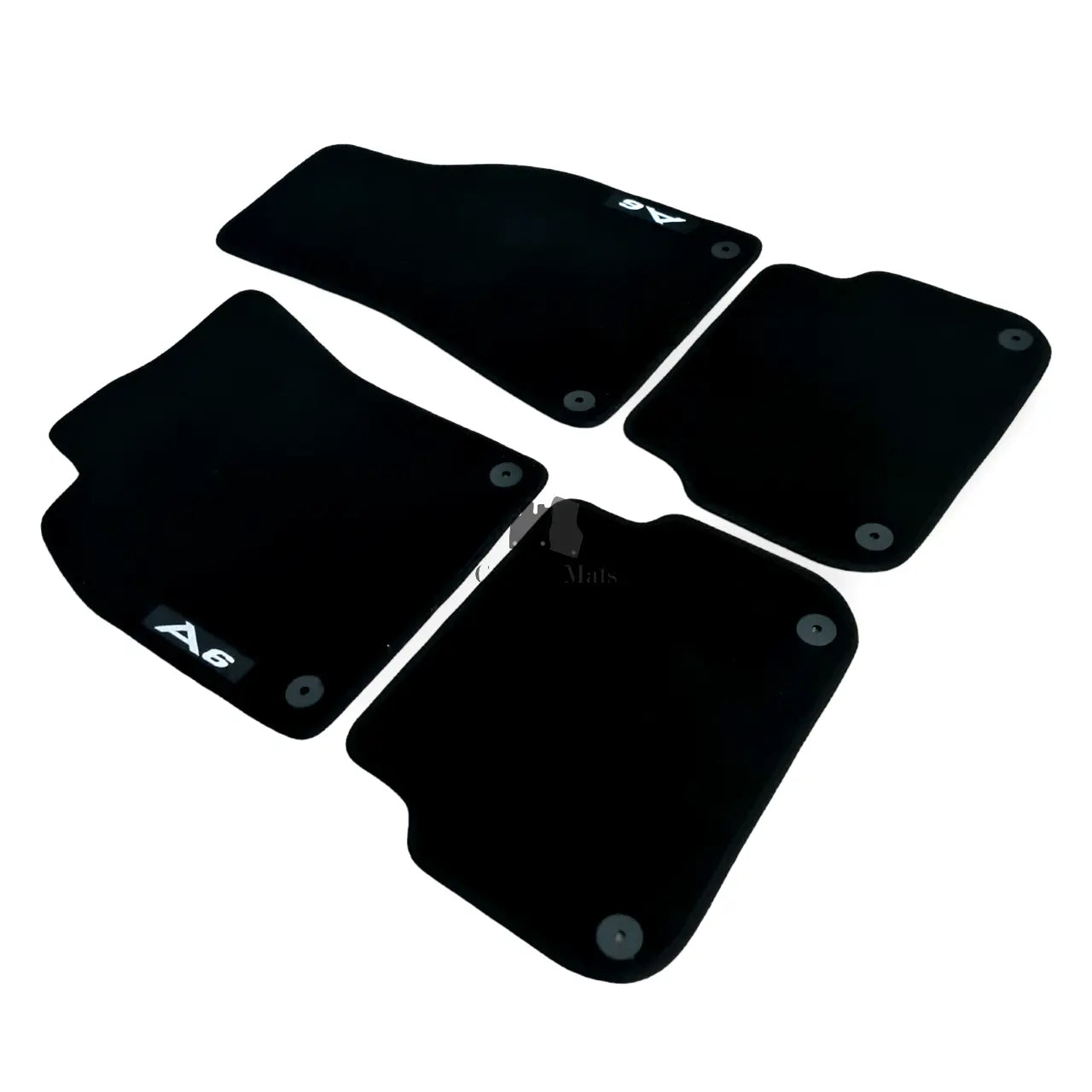 For Audi A6 Velour Carpet Car Floor Mats 2004-2011 OEM Quality Auto Rugs C6 RS6