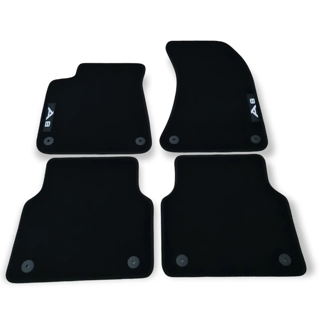 For Audi A8 SWB Carpet Car Floor Mats 2009-2017 OEM Quality Velour Auto Rugs New