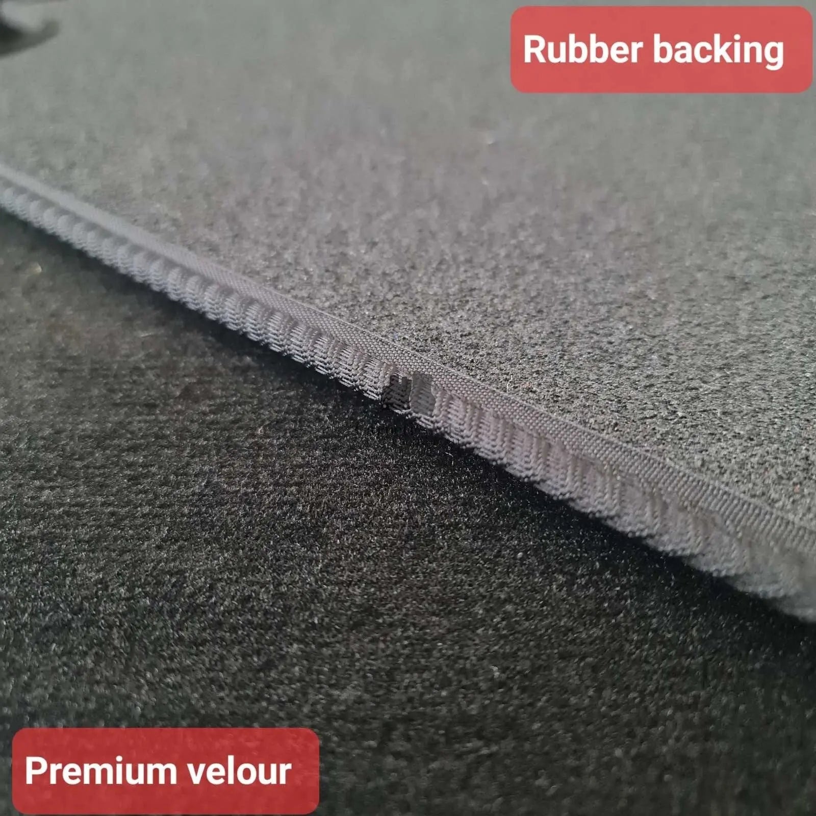 For Audi Q5 Gray Car Floor Mats Velour 2017-2024 Auto Liners OEM Quality Rugs SQ