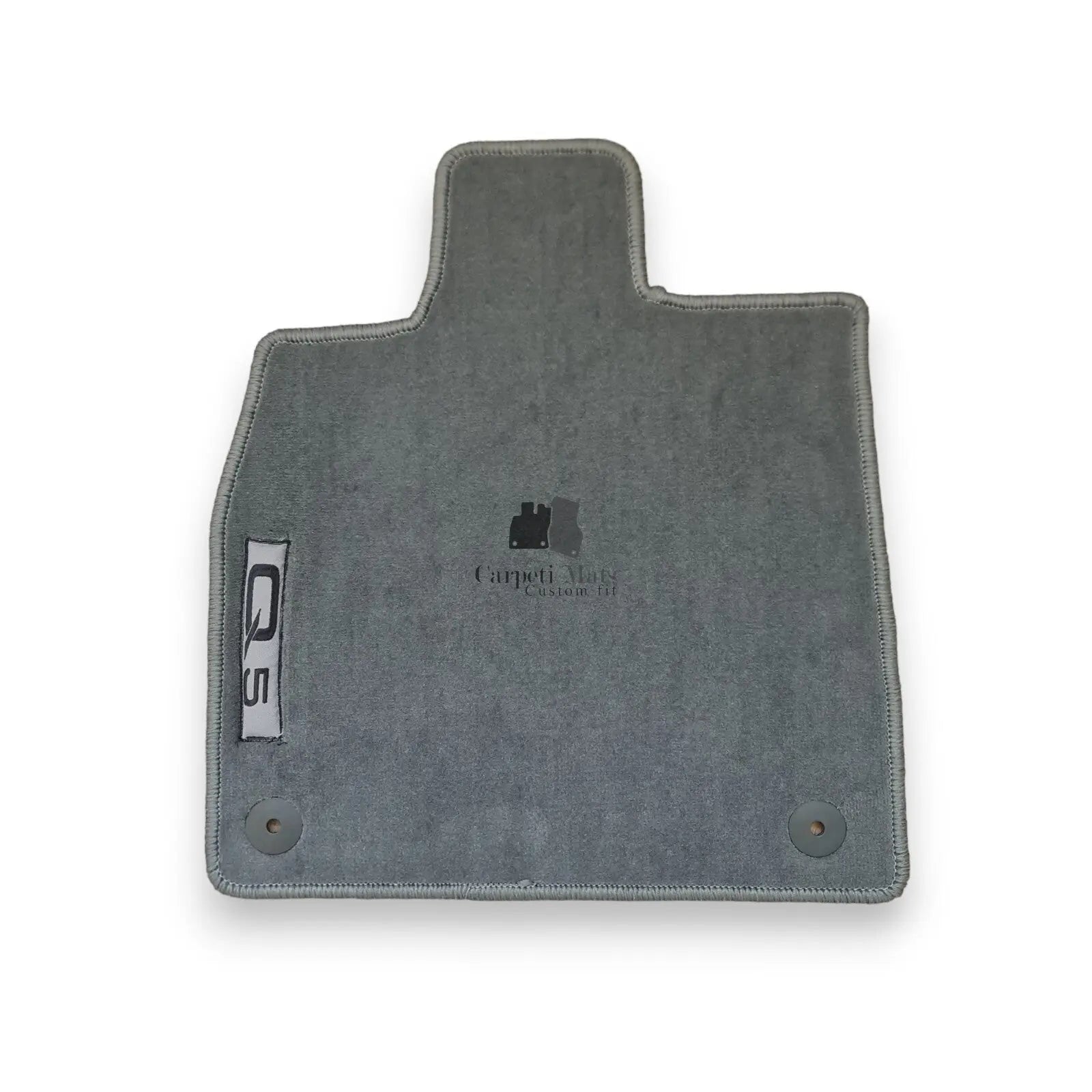 For Audi Q5 Gray Car Floor Mats Velour 2017-2024 Auto Liners OEM Quality Rugs SQ