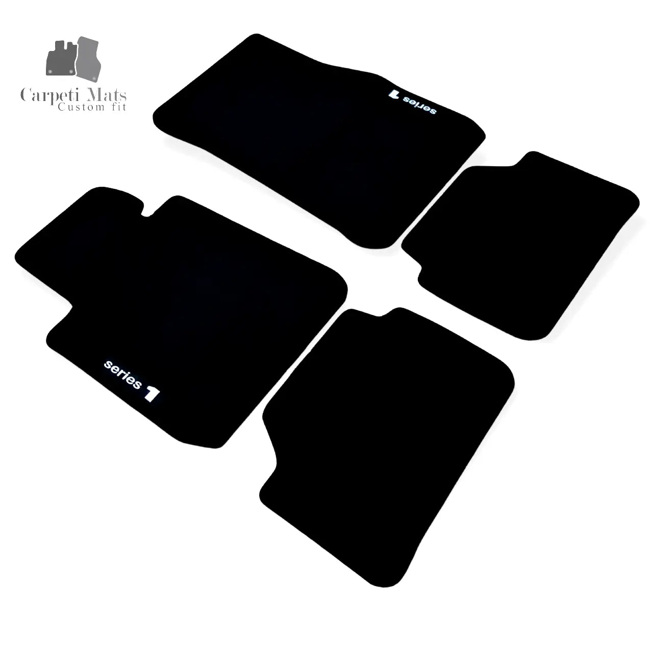 For BMW 1 F20 Carpet Floor Mats 2011-2019 OEM Quality Velour Auto Rugs Liners