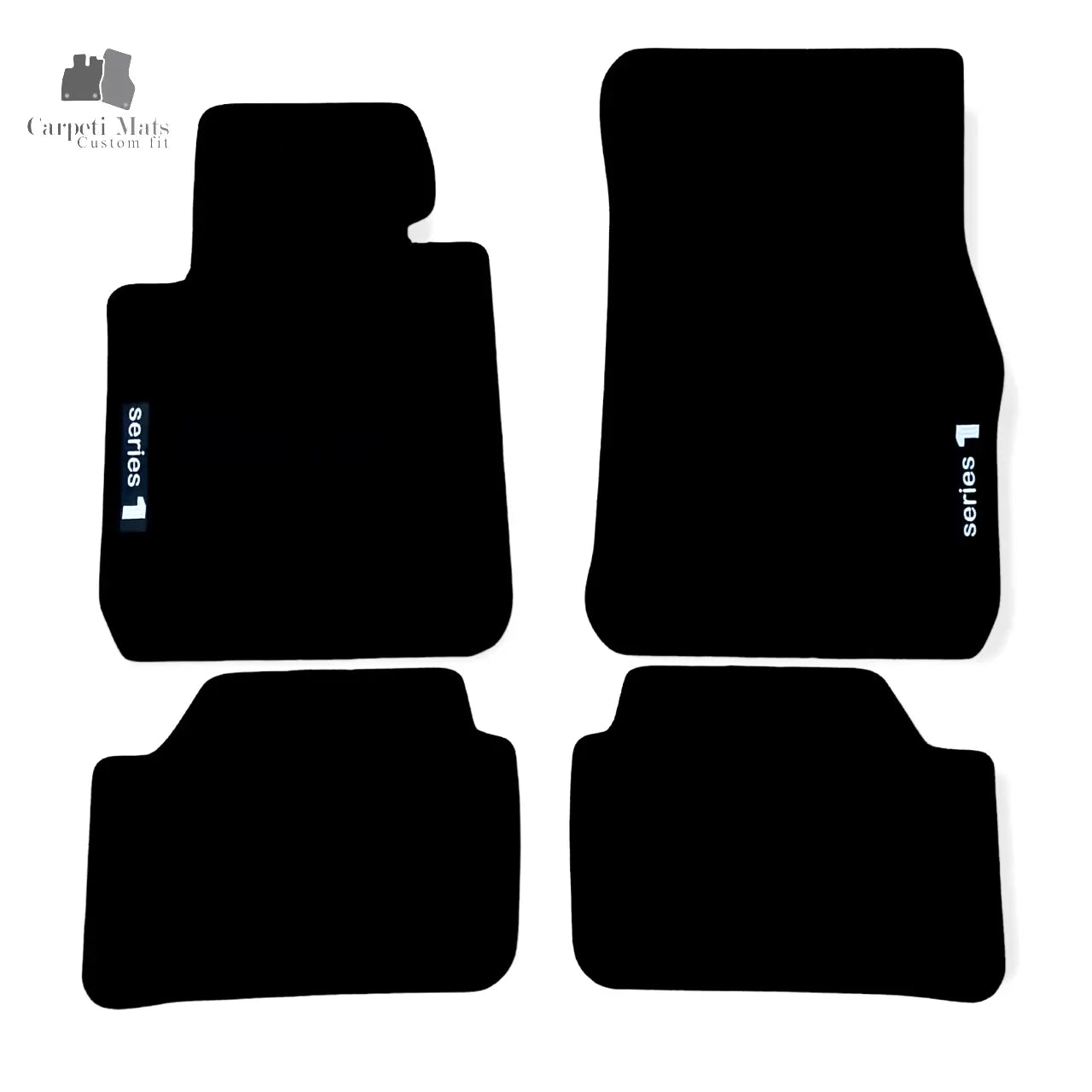 For BMW 1 F20 Carpet Floor Mats 2011-2019 OEM Quality Velour Auto Rugs Liners
