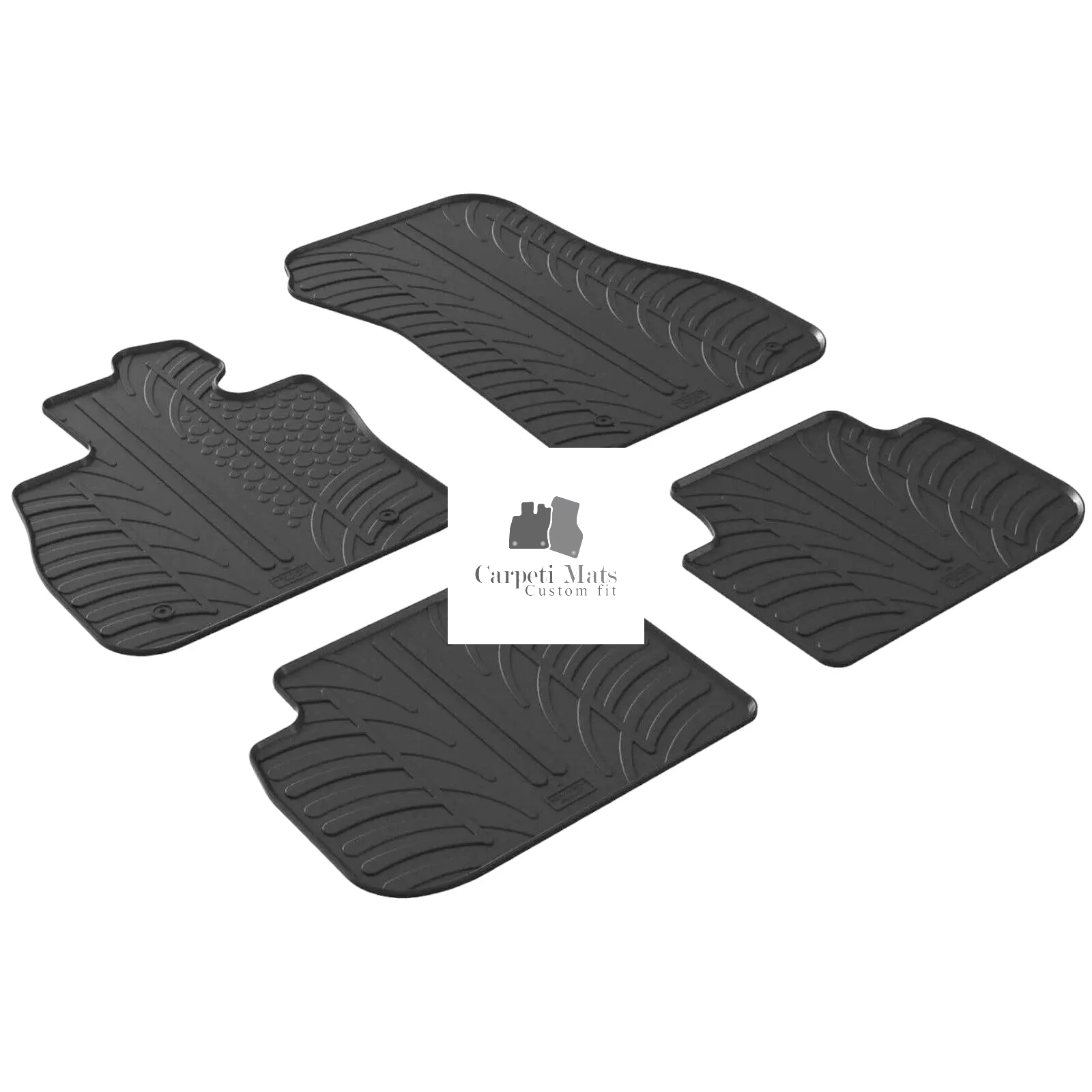 For BMW 1 F40 2019-2024 Car Floor Mats Rubber All Weather Heavy Duty Liners New