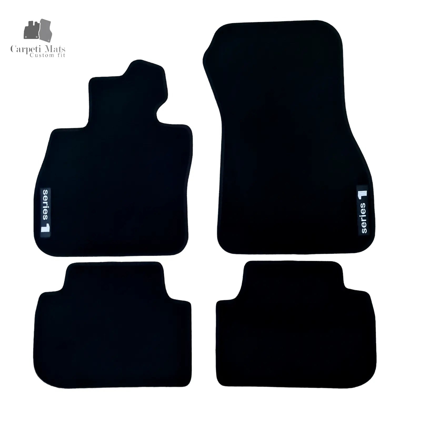 For BMW 1 F40 Carpet Floor Mats 2019-2024 OEM Quality Velour Auto Rugs Liners