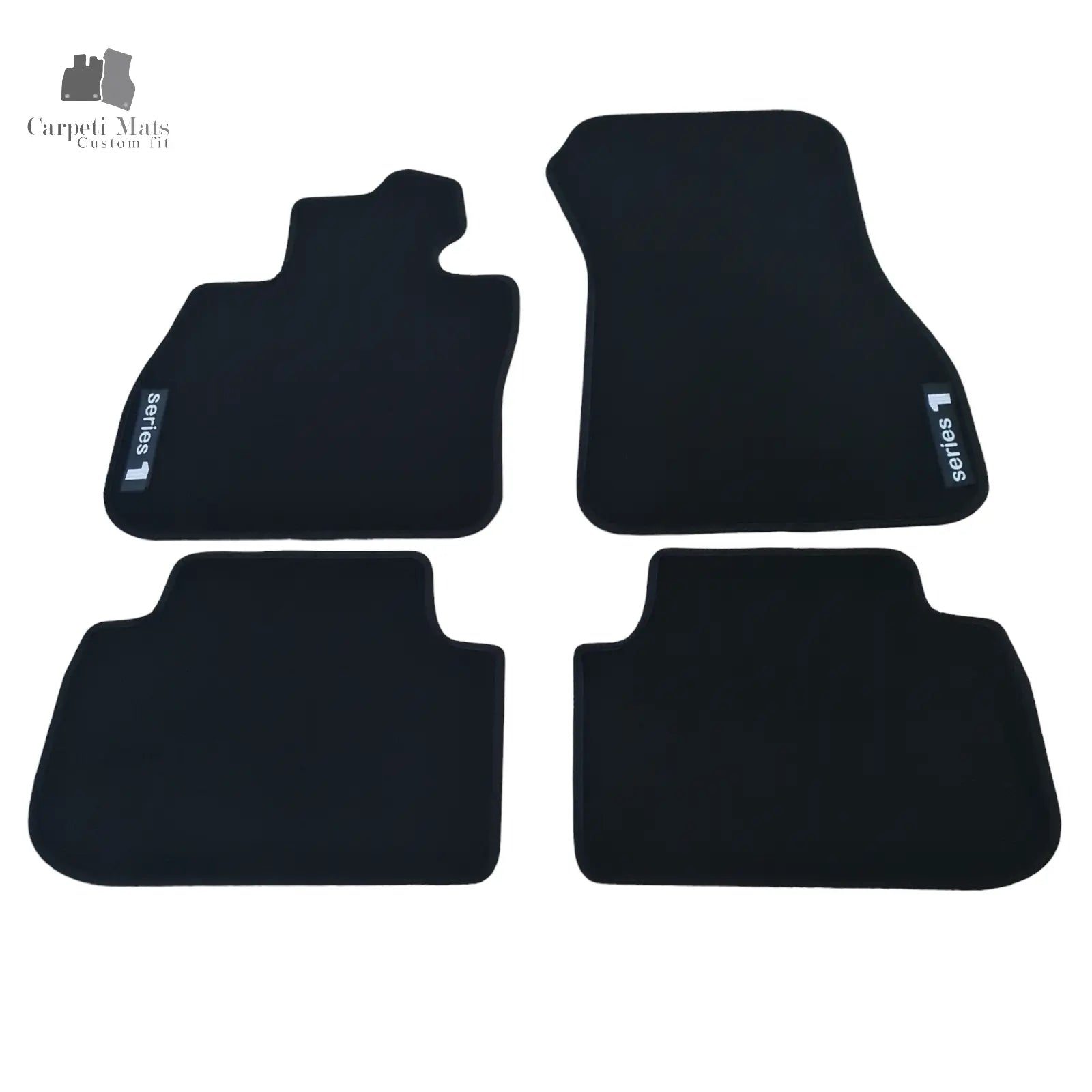 For BMW 1 F40 Carpet Floor Mats 2019-2024 OEM Quality Velour Auto Rugs Liners