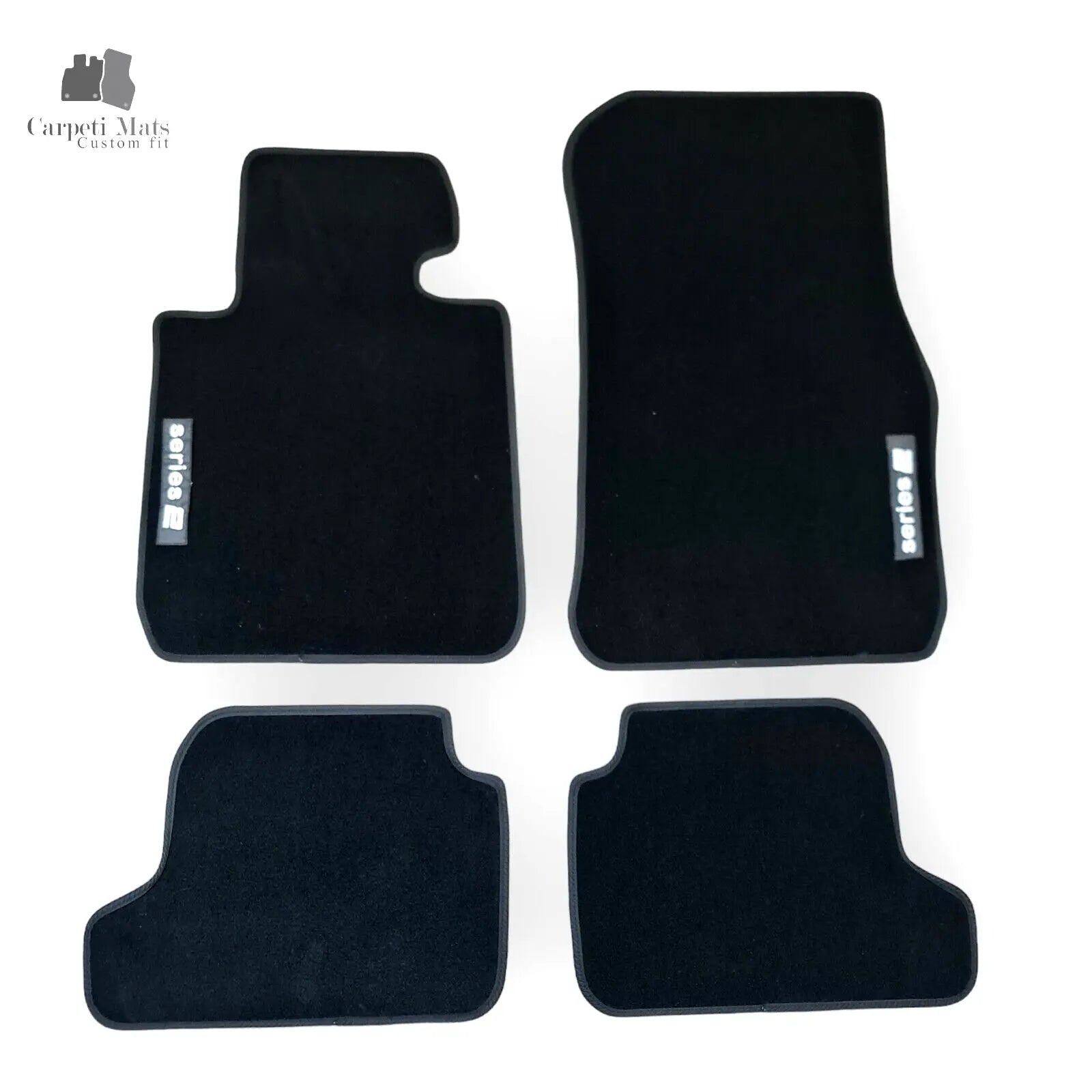 For BMW 2 F22 Coupe Carpet Car Floor Mats 2014-2020 OEM Quality Velour Auto Rugs