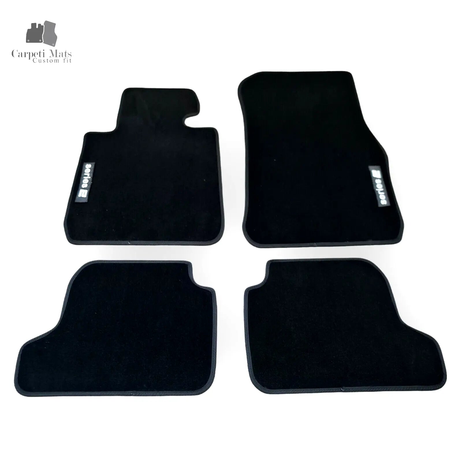 For BMW 2 F22 Coupe Carpet Car Floor Mats 2014-2020 OEM Quality Velour Auto Rugs
