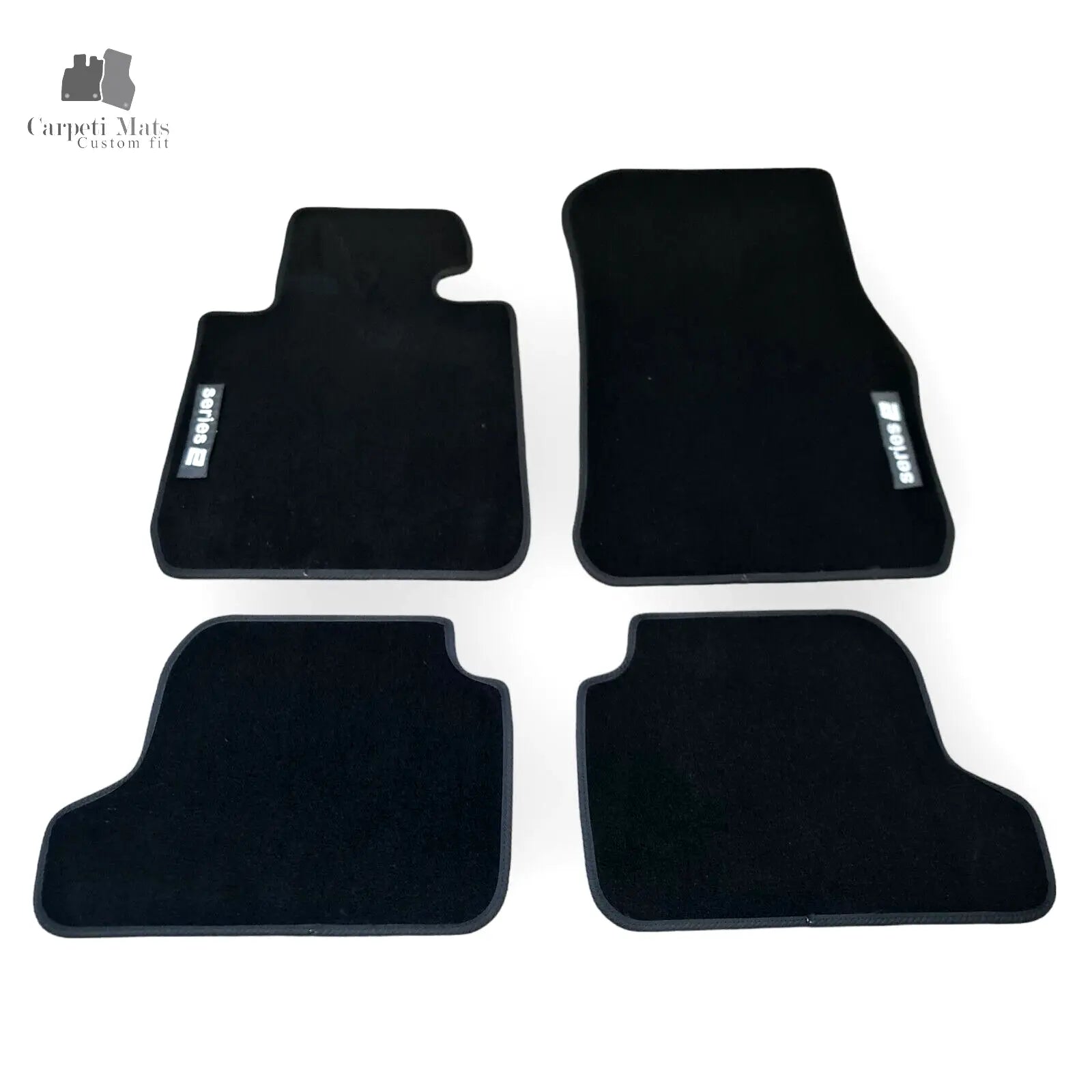 For BMW 2 F23 Convertible Carpet Floor Mats 2014-2020 OEM Quality Velour Rugs