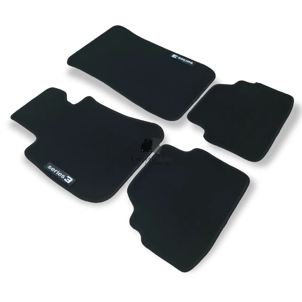 For BMW 3 Coupe Carpet Floor Mats 2007-2013 OEM Quality Velour Auto Rugs Liners