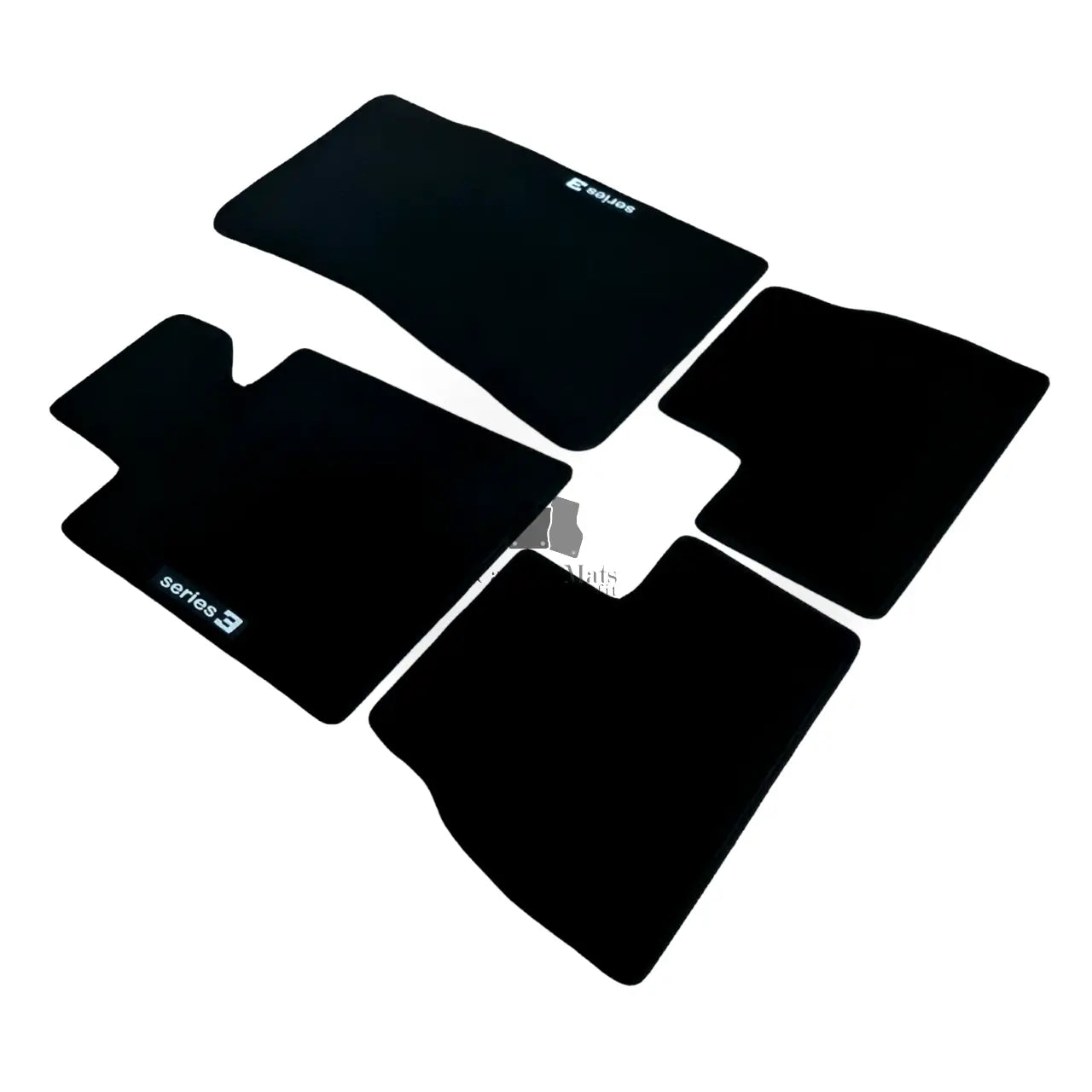 For BMW 3 E30 Carpet Floor Mats 1982-1994 OEM Quality Velour Auto Rugs Liners