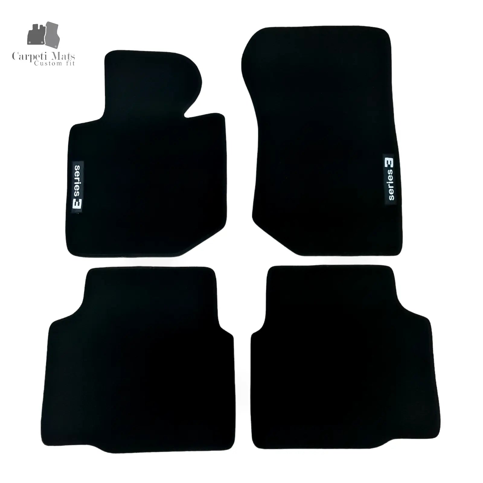 For BMW 3 E36 Carpet Floor Mats 1990-2000 OEM Quality Velour Auto Rugs Liners