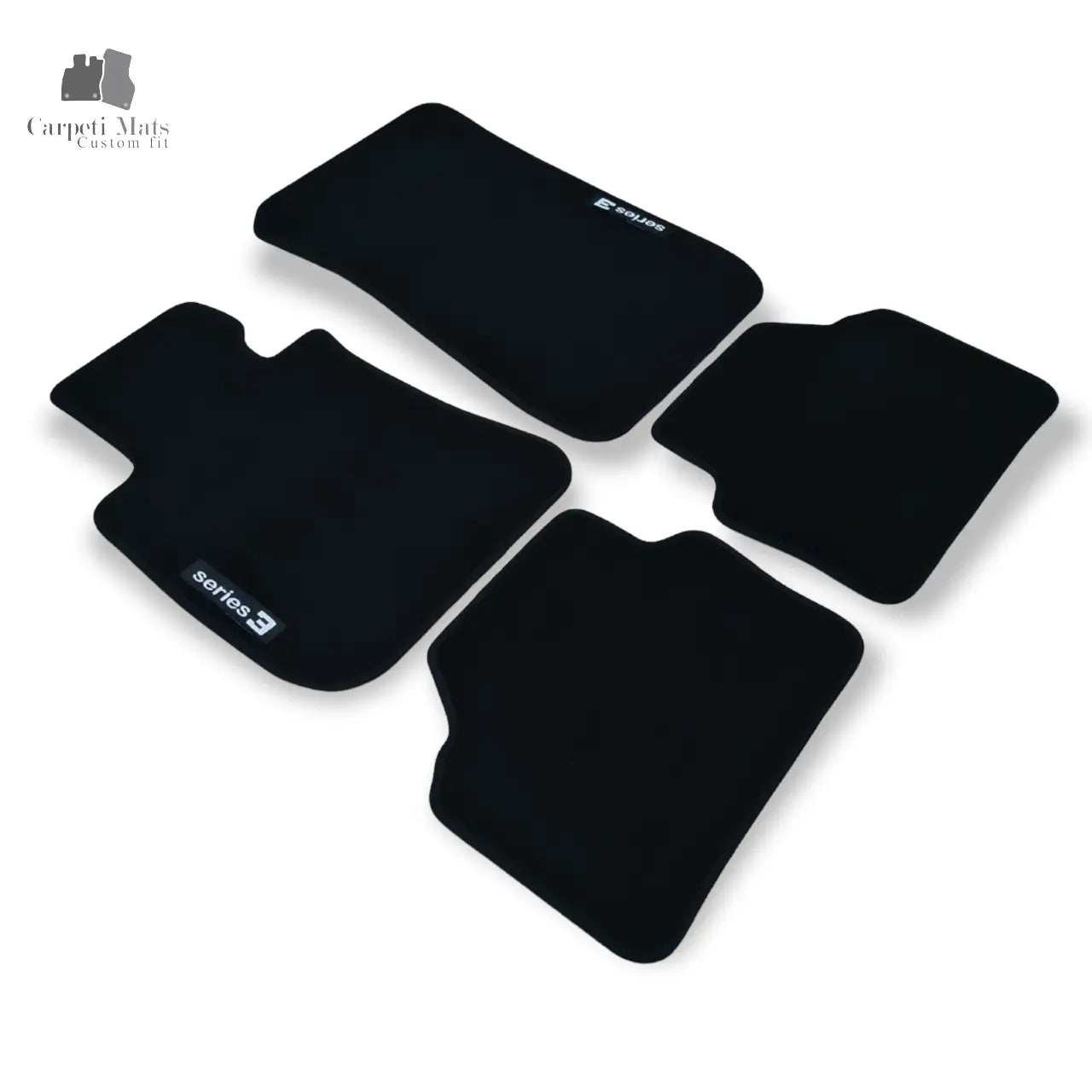 For BMW 3 E90/91 Carpet Floor Mats 2005-2012 OEM Quality Velour Auto Rugs Liners