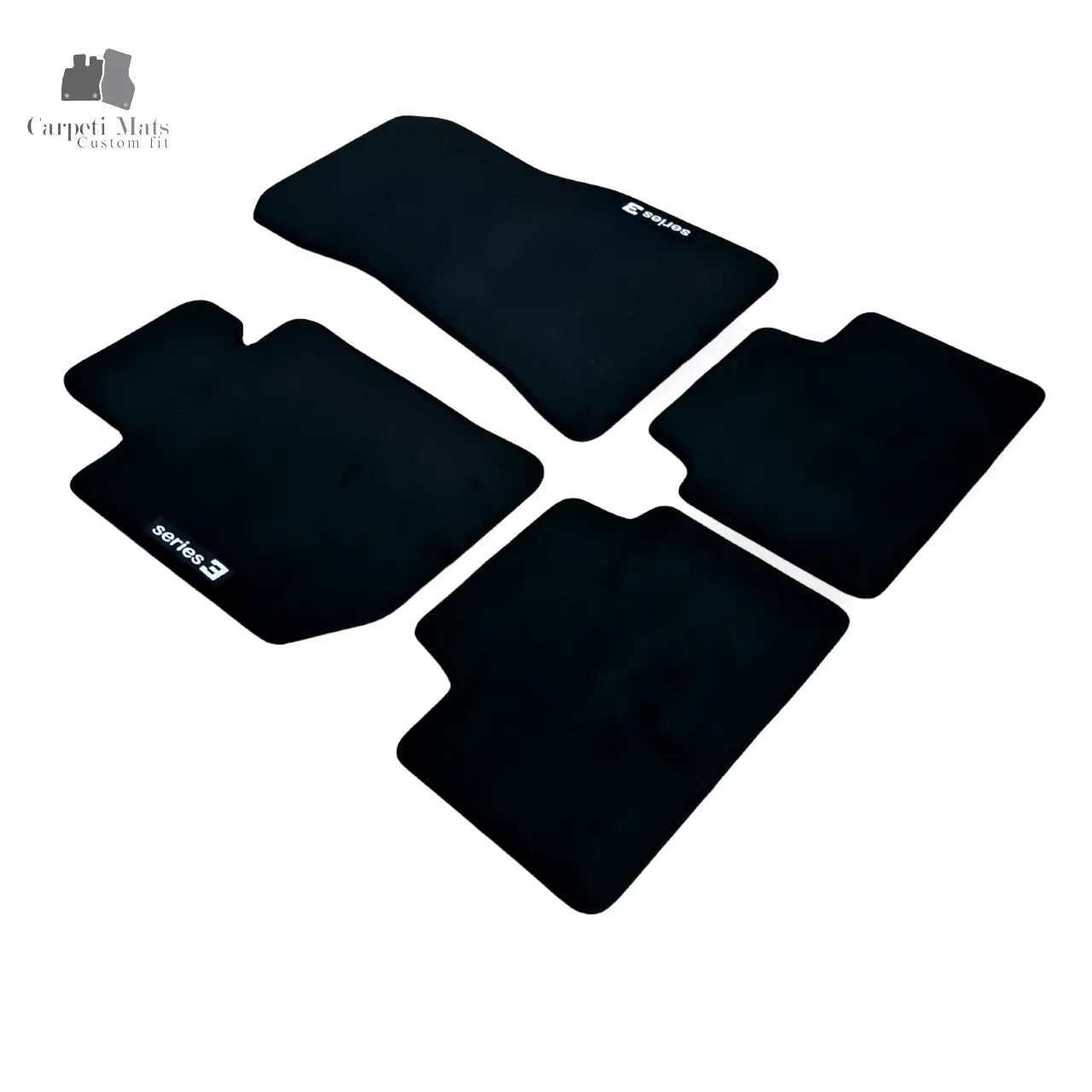 For BMW 3 G20/21 Carpet Floor Mats 2019-2025 OEM Quality Velour Auto Rugs Liners