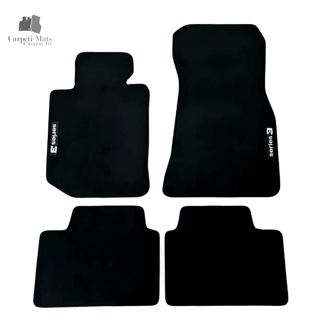 For BMW 3 G20/21 Carpet Floor Mats 2019-2025 OEM Quality Velour Auto Rugs Liners