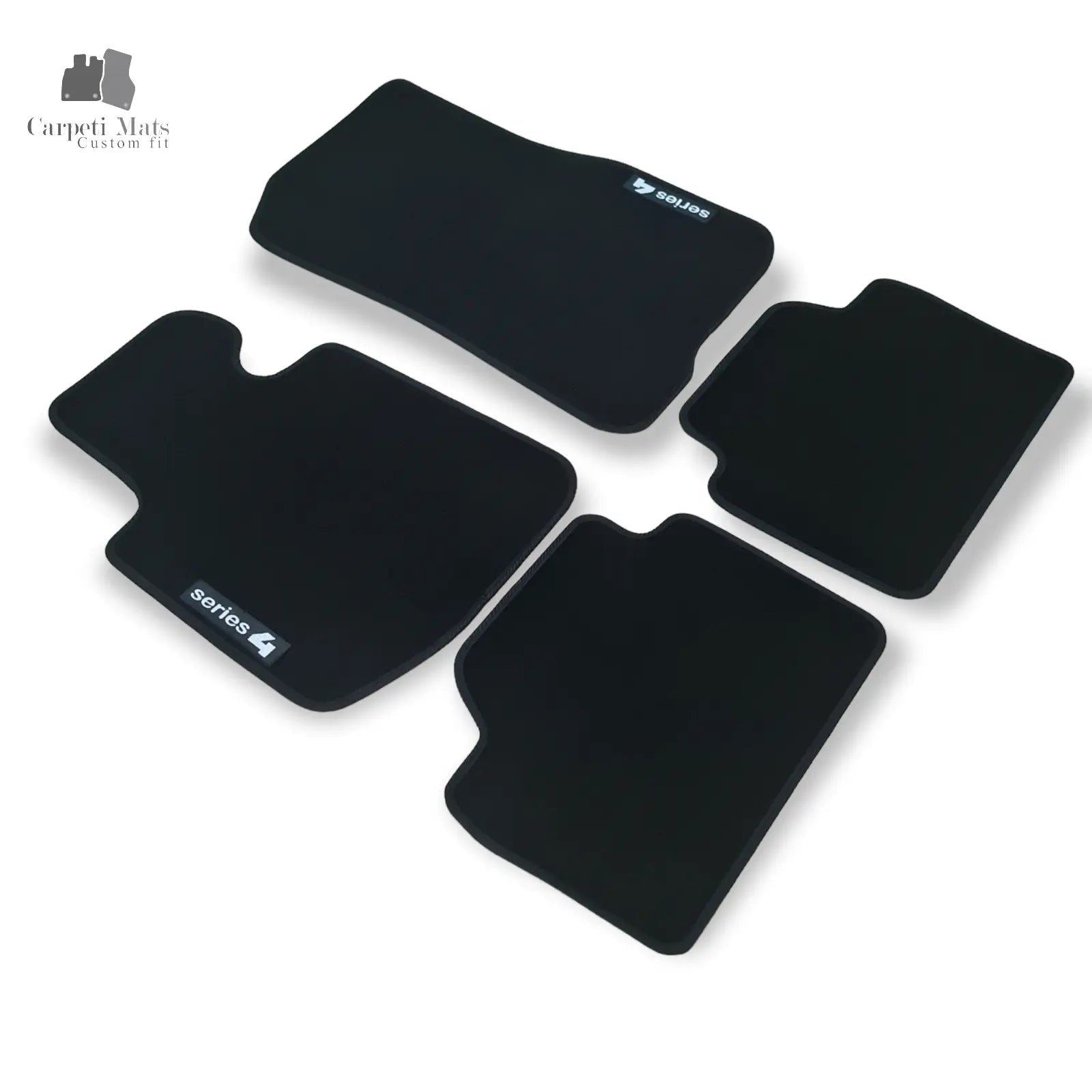 For BMW 4 F36 Carpet Floor Mats 2013-2020 OEM Quality Velour Auto Rugs Liners