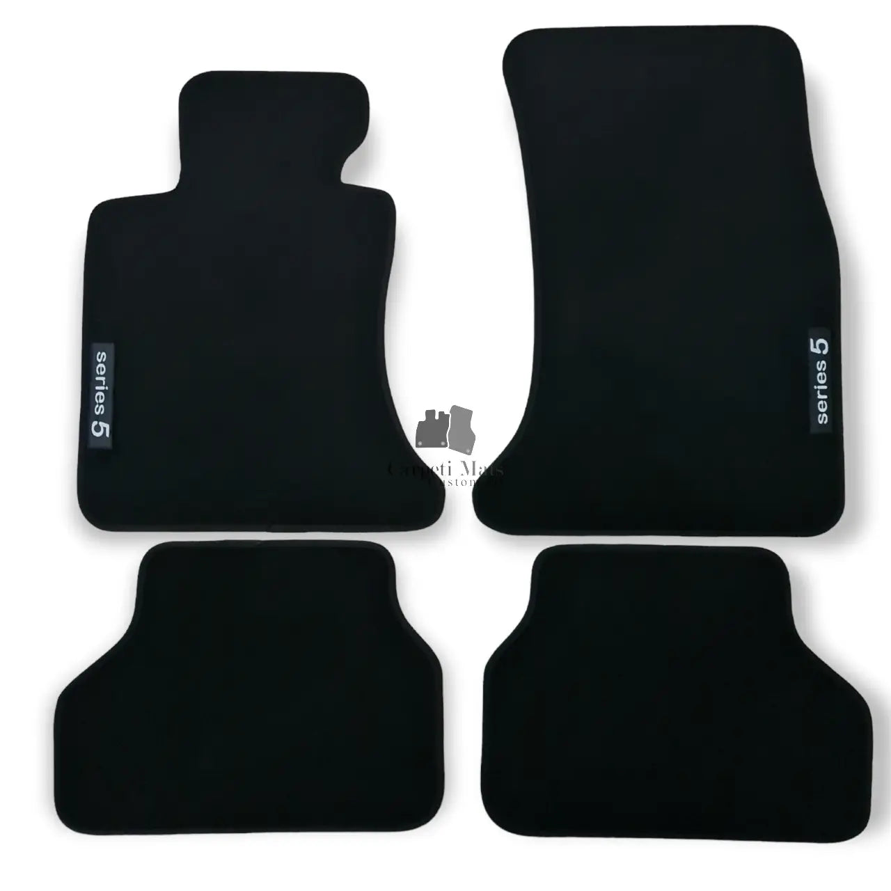 For BMW 5 E60 Carpet Floor Mats 2003-2010 OEM Quality Velour Auto Rugs Liners