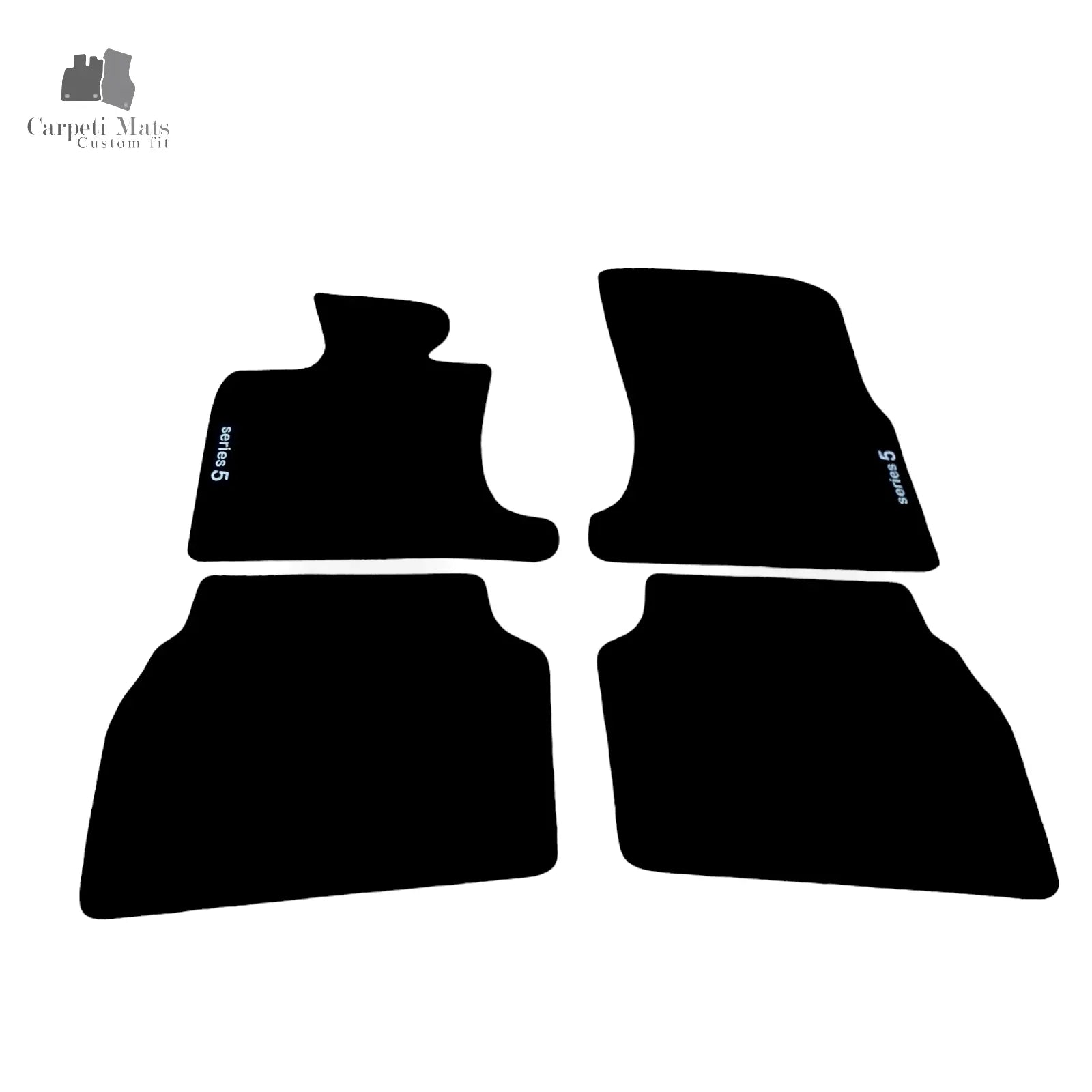 For BMW 5 GT F07 Carpet Floor Mats 2009-2017 OEM Quality Velour Auto Rugs Liners