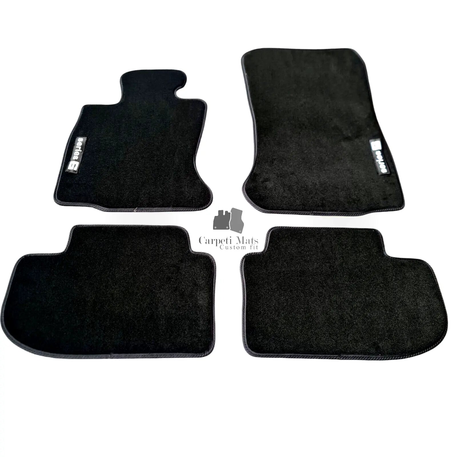 For BMW 6 F06 GC Carpet Floor Mats 2011-2019 OEM Quality Velour Auto Rugs Liners