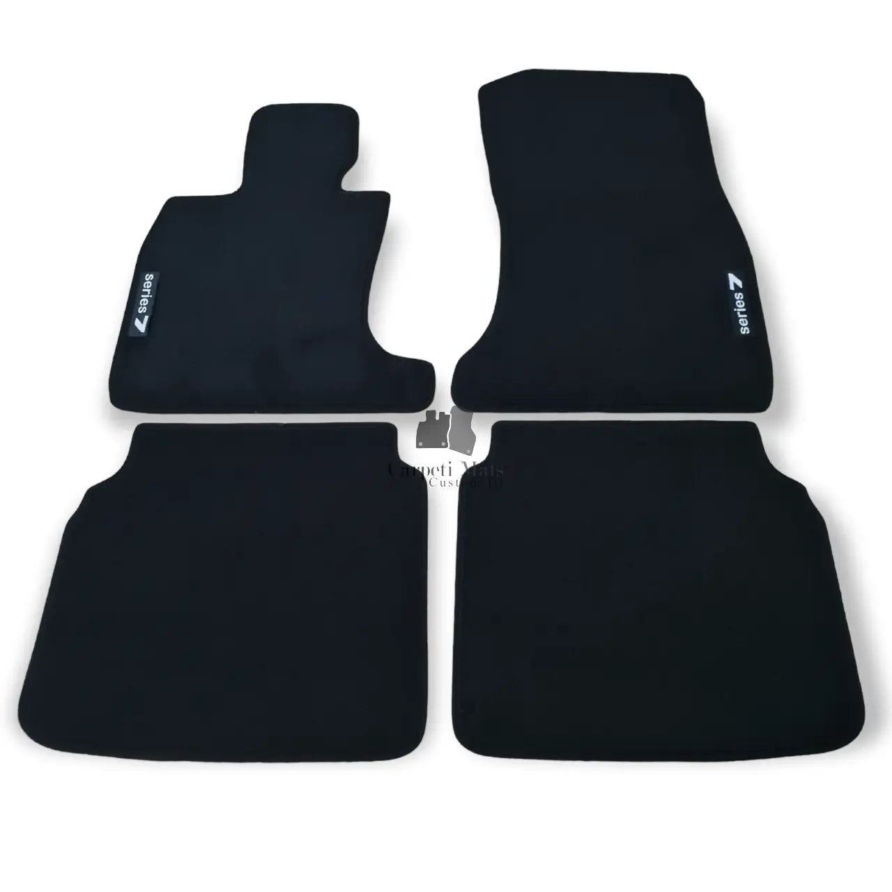 For BMW 7 LWB Carpet Floor Mats 2008-2015 OEM Quality Velour Auto Rugs Liners
