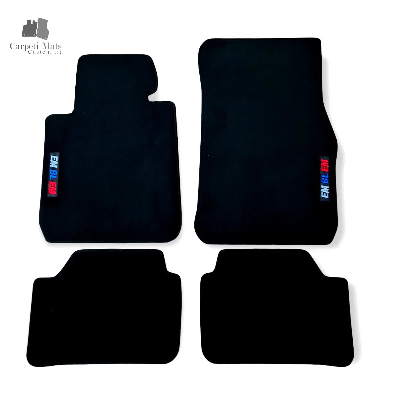 For BMW M1 F20 Carpet Floor Mats 2011-2019 OEM Quality Velour Auto Rugs Liners