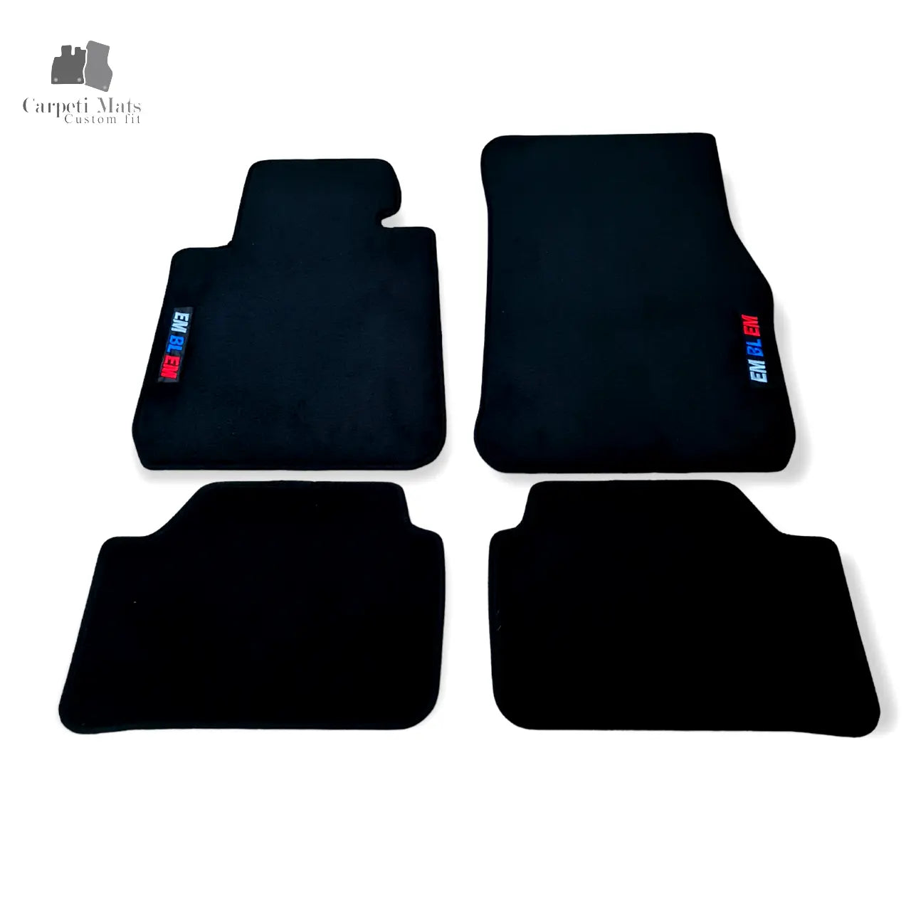 For BMW M1 F20 Carpet Floor Mats 2011-2019 OEM Quality Velour Auto Rugs Liners