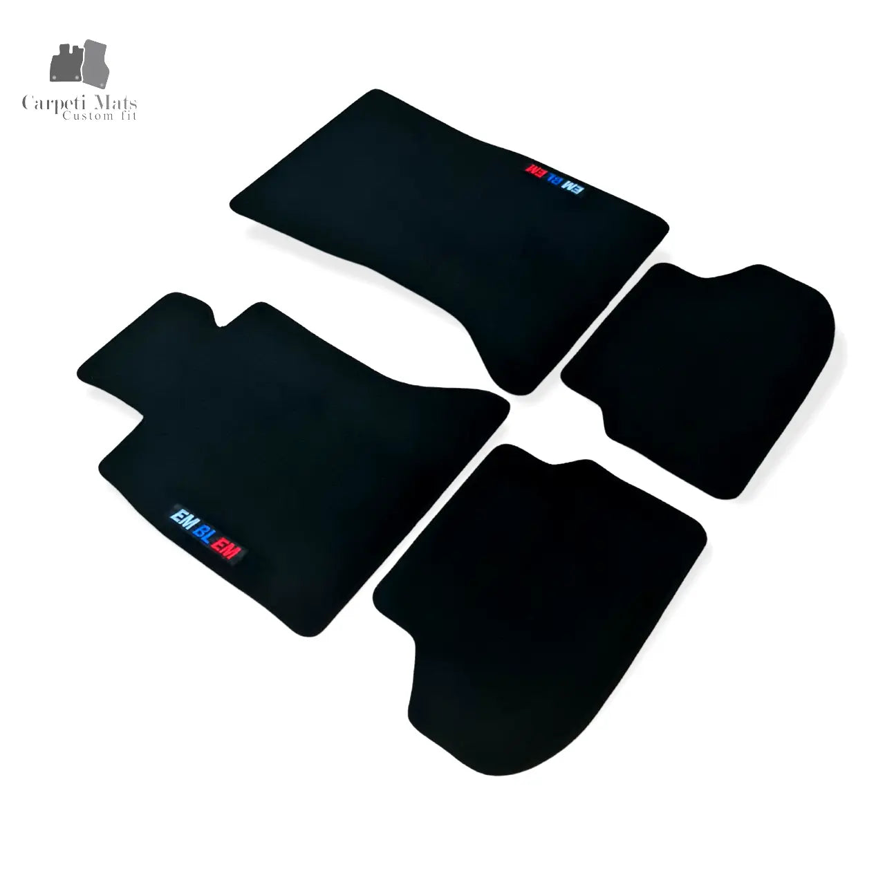 For BMW M5 F10 Carpet Floor Mats 2010-2017 OEM Quality Velour Auto Rugs Liners